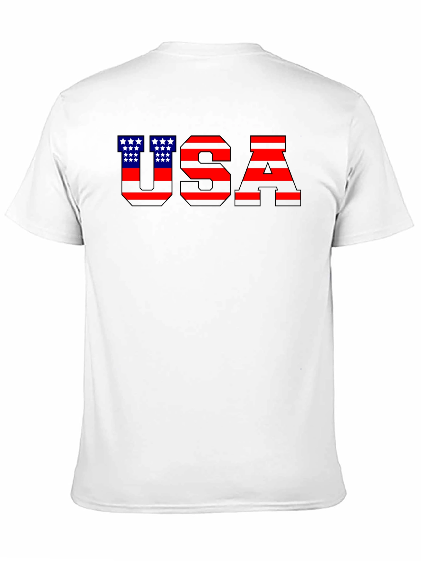 USA Patriotic T-Shirt - Red White and Blue