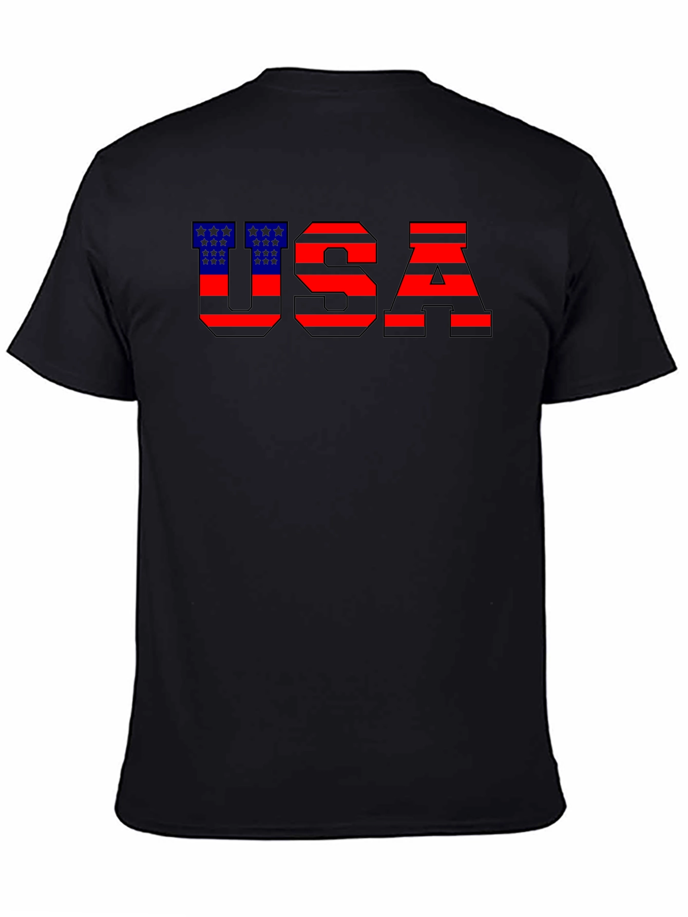 USA Patriotic T-Shirt - Red White and Blue