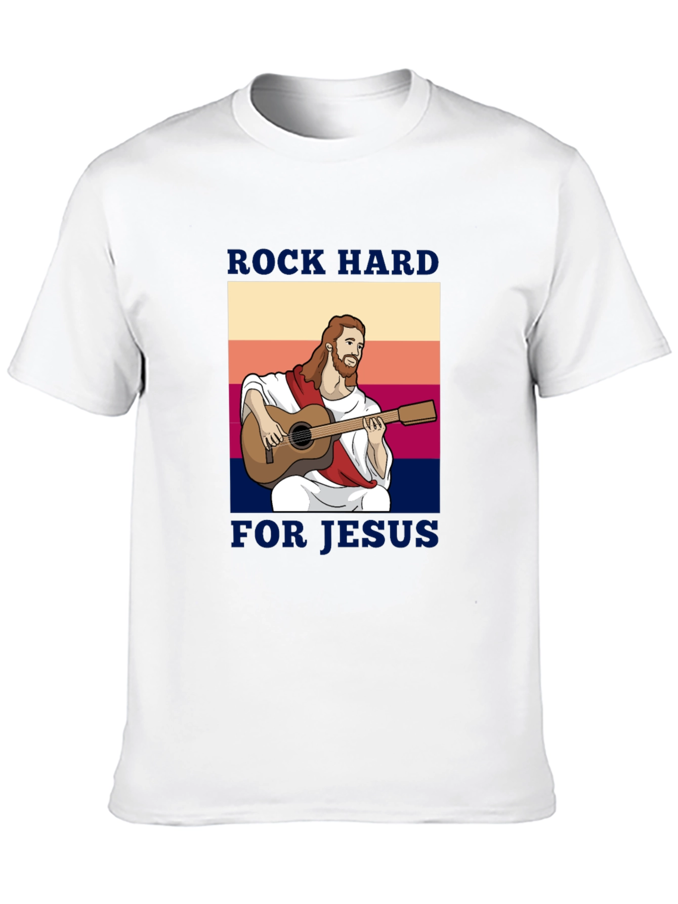 Rock Hard for Jesus Graphic Tee
