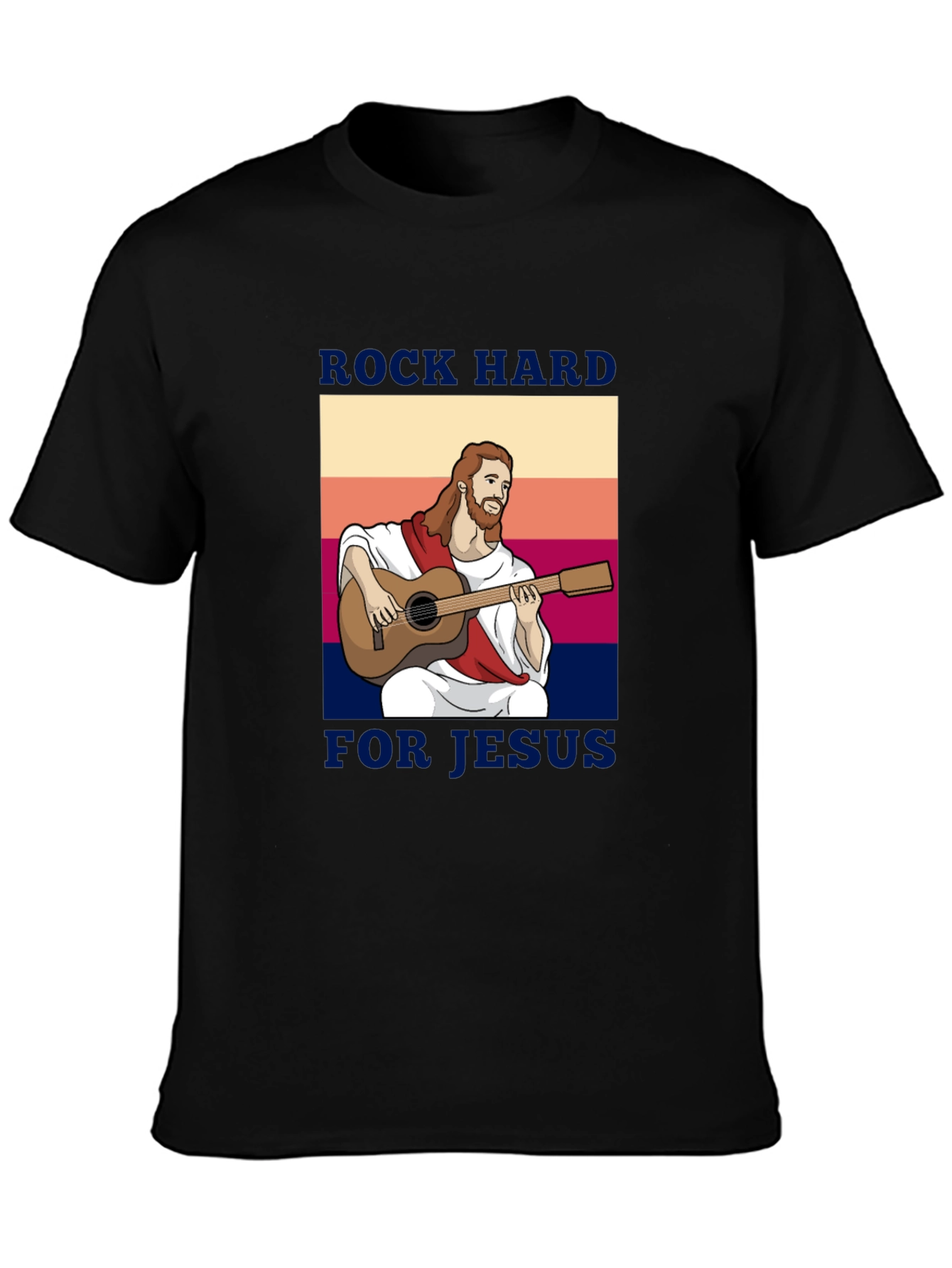 Rock Hard for Jesus Graphic Tee