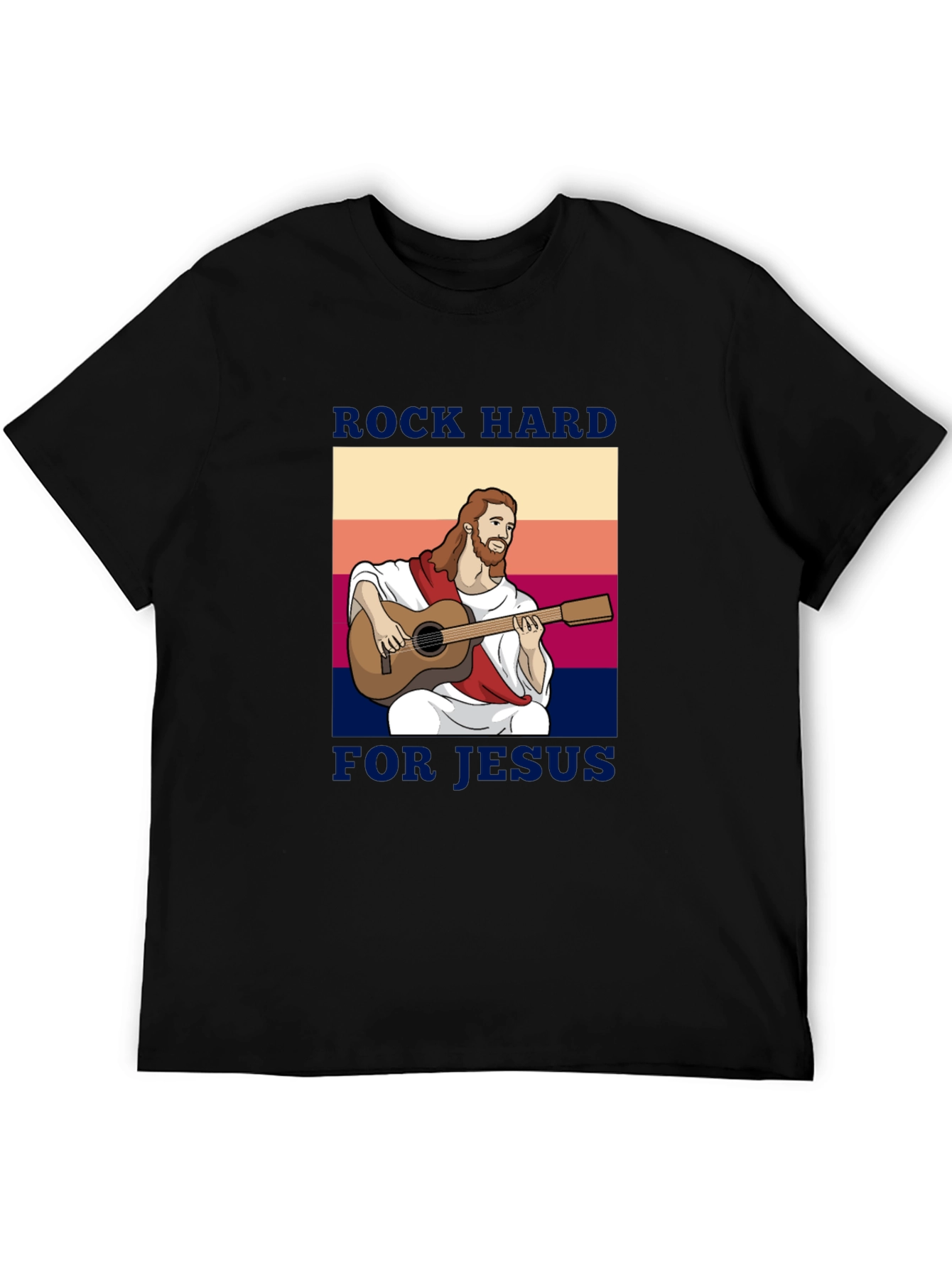 Rock Hard for Jesus Graphic Tee