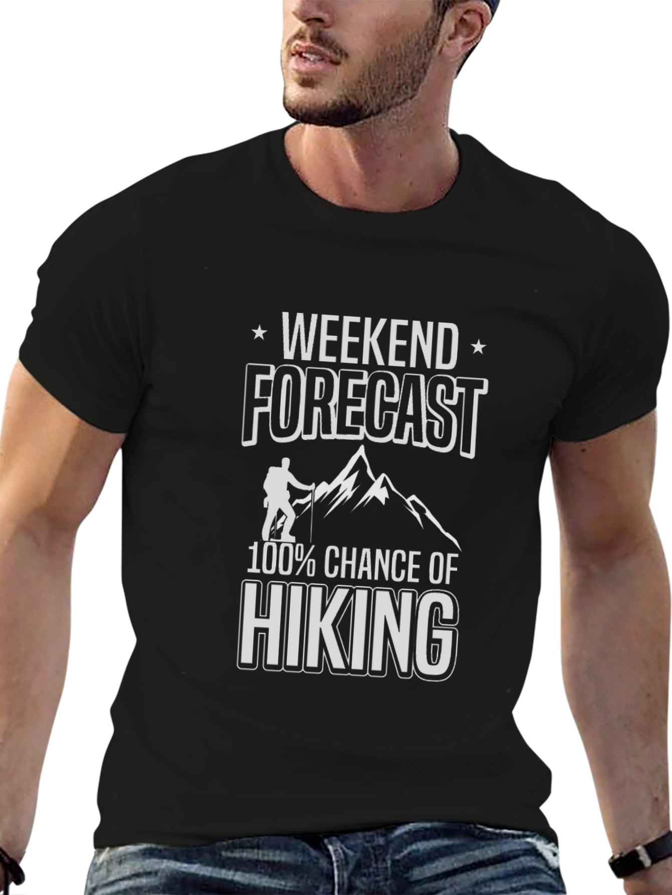 Hiking Forecast T-Shirt - Weekend Adventure Tee