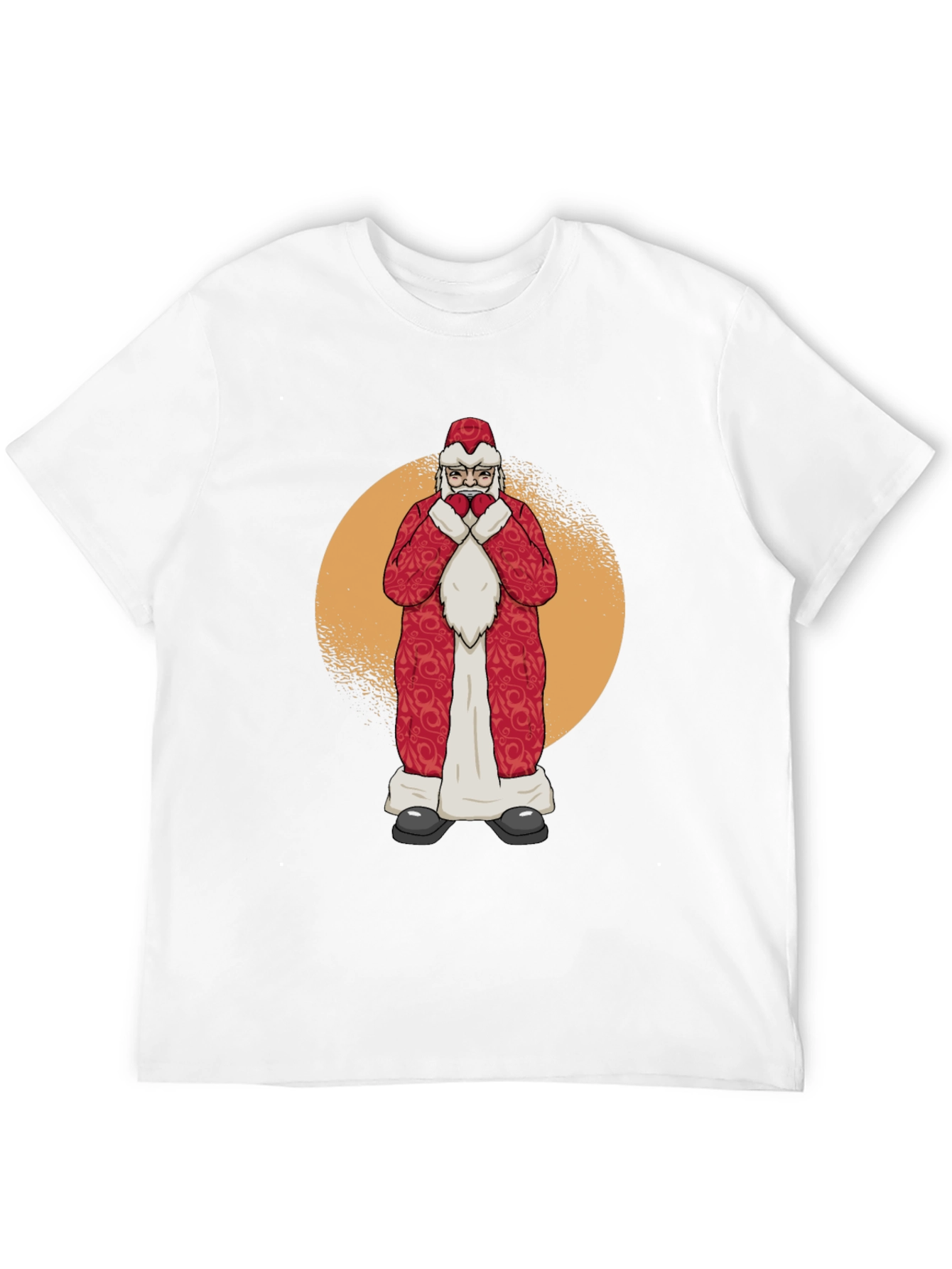 Santa Claus Graphic T-Shirt - Holiday Cheer