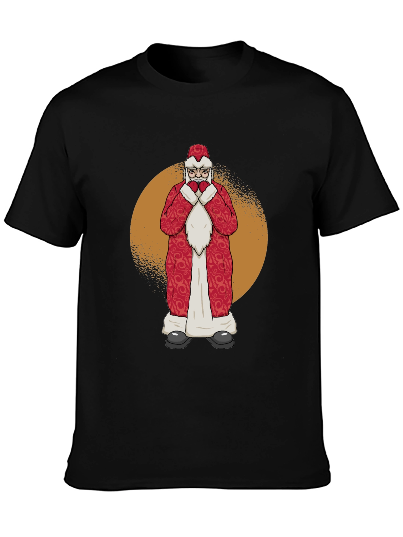 Santa Claus Graphic T-Shirt - Holiday Cheer