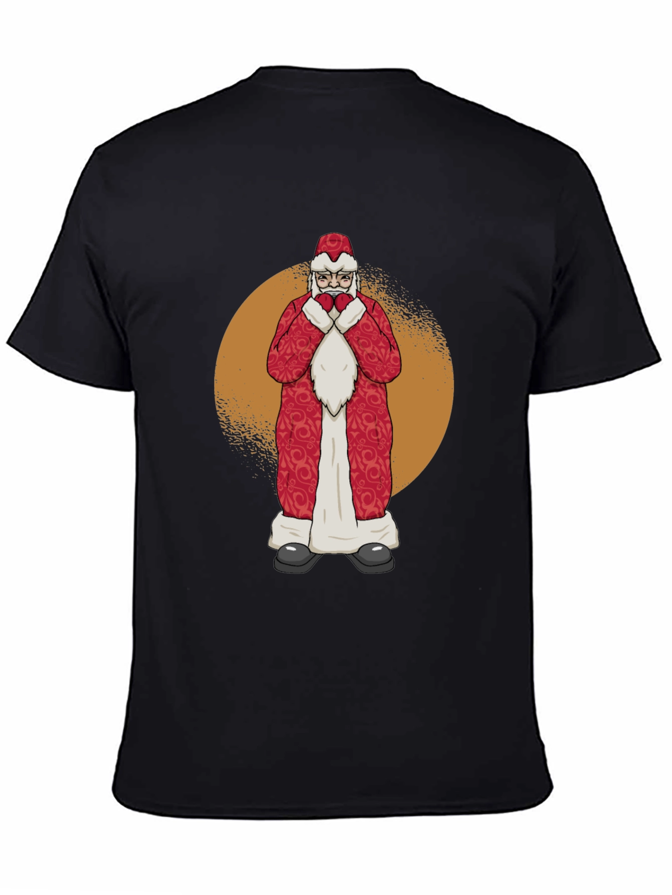 Santa Claus Graphic T-Shirt - Holiday Cheer