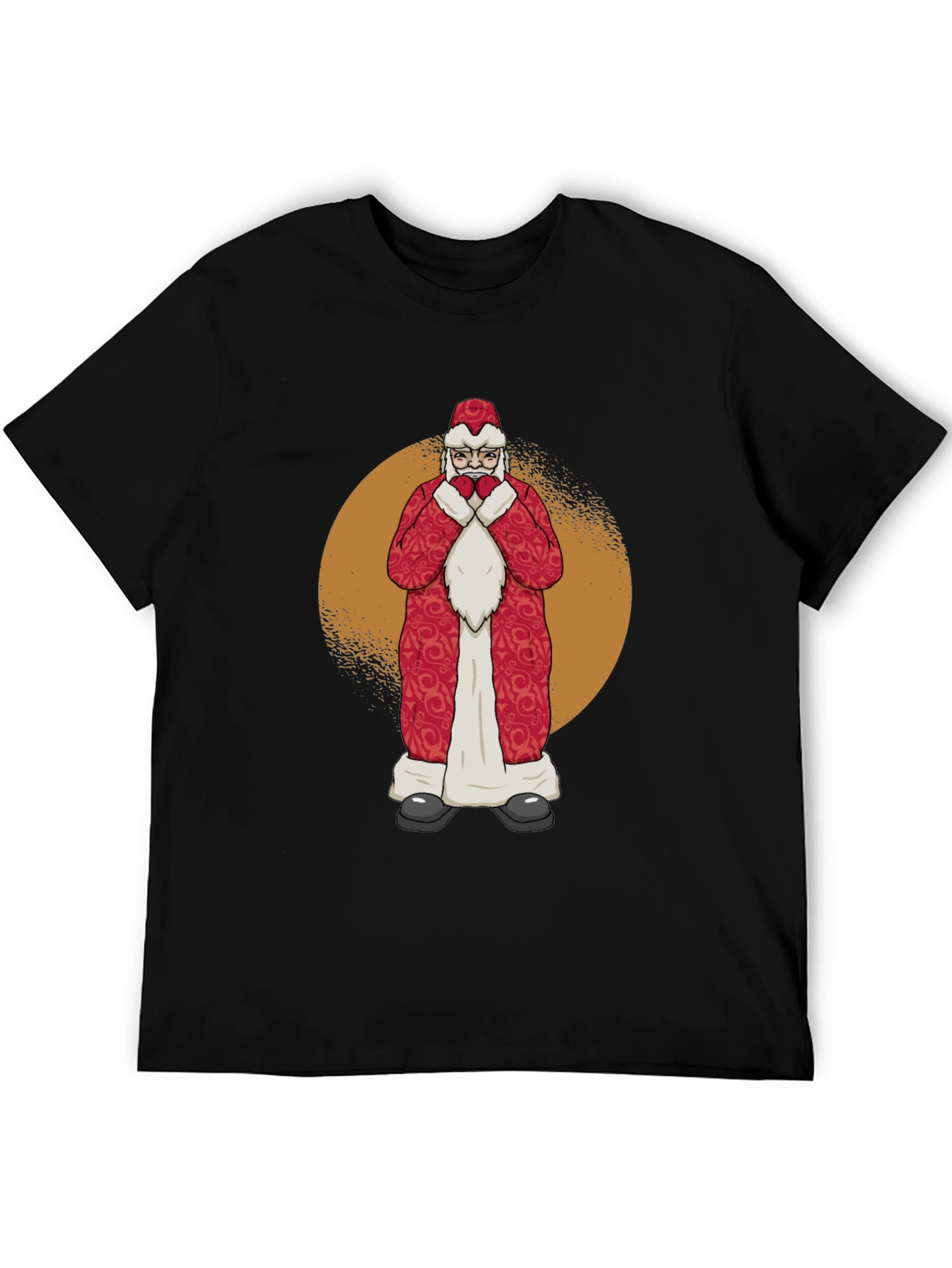 Santa Claus Graphic T-Shirt - Holiday Cheer