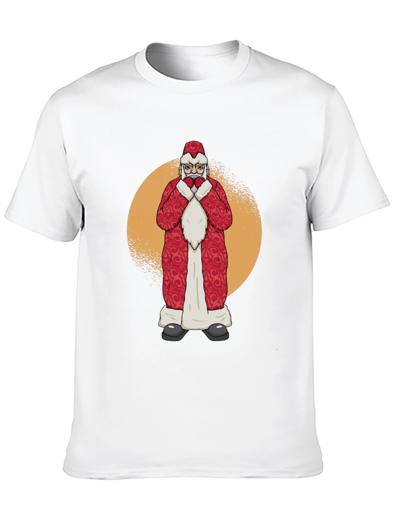 Santa Claus Graphic T-Shirt - Holiday Cheer