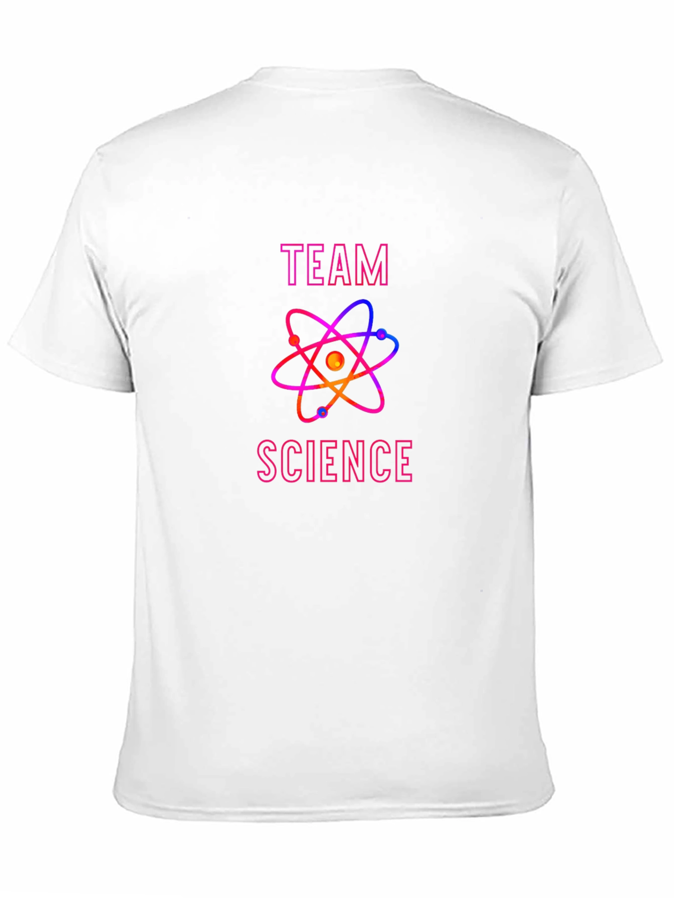 Team Science Graphic Tee - Black Cotton T-Shirt