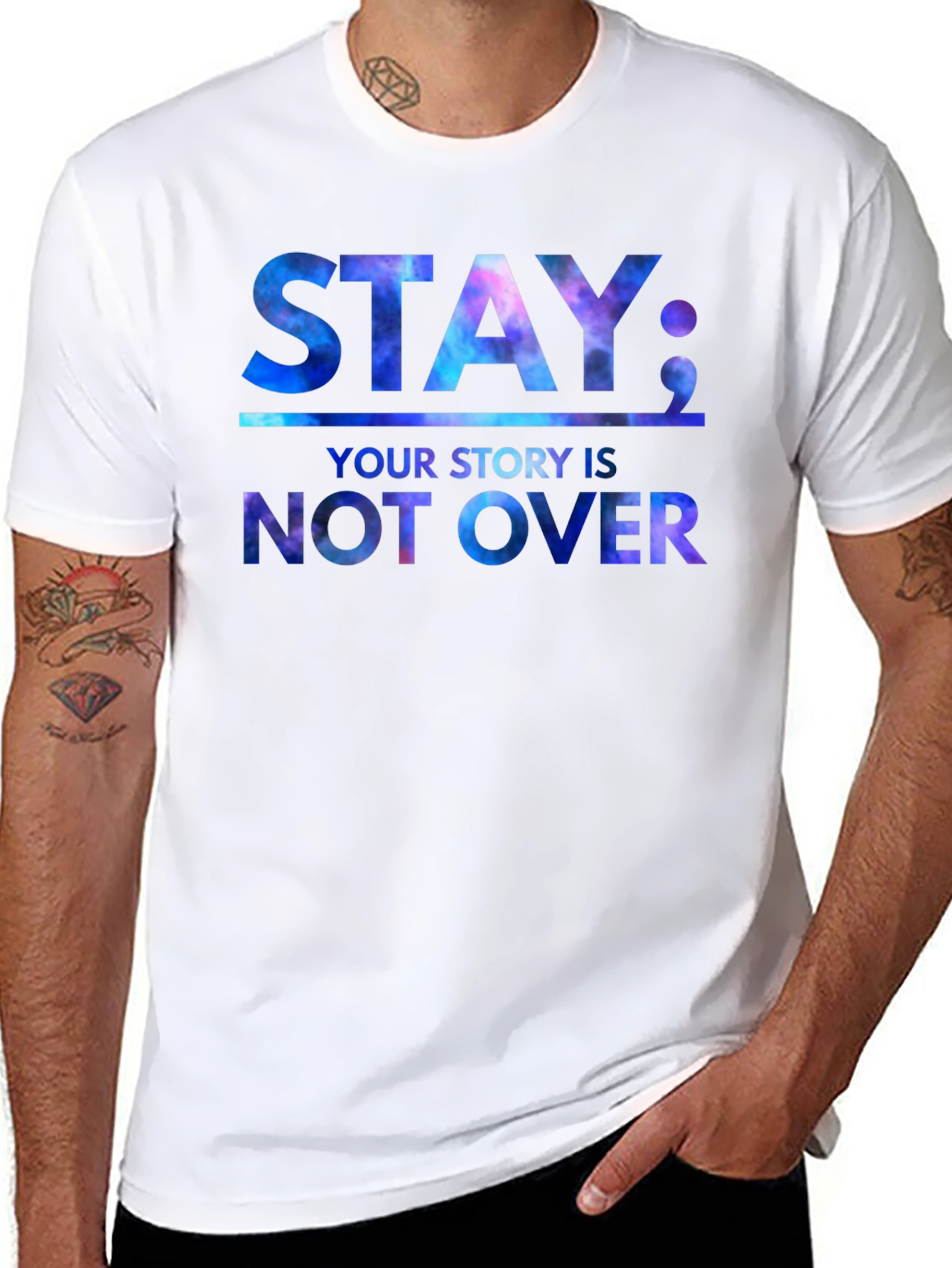 Stay; Your Story Is Not Over Graphic Tee