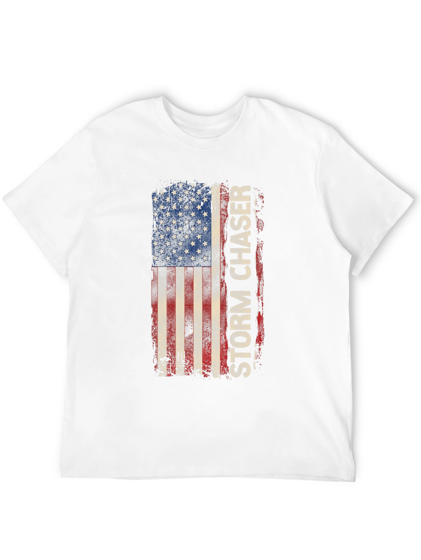 Storm Chaser American Flag Graphic T-Shirt