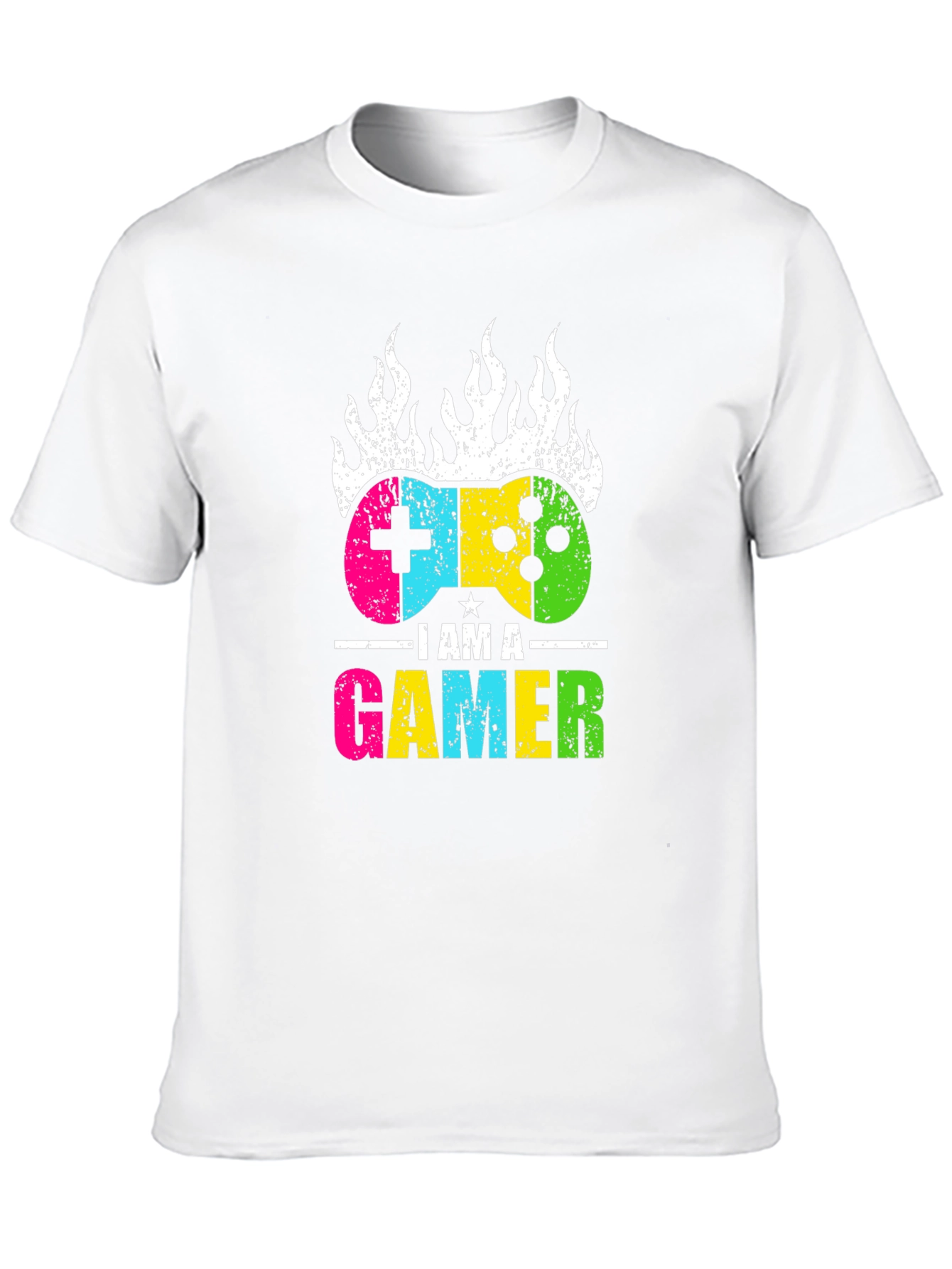 I Am A Gamer Black T-Shirt
