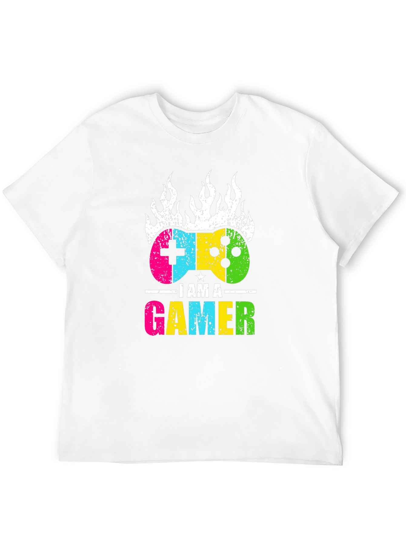 I Am A Gamer Black T-Shirt