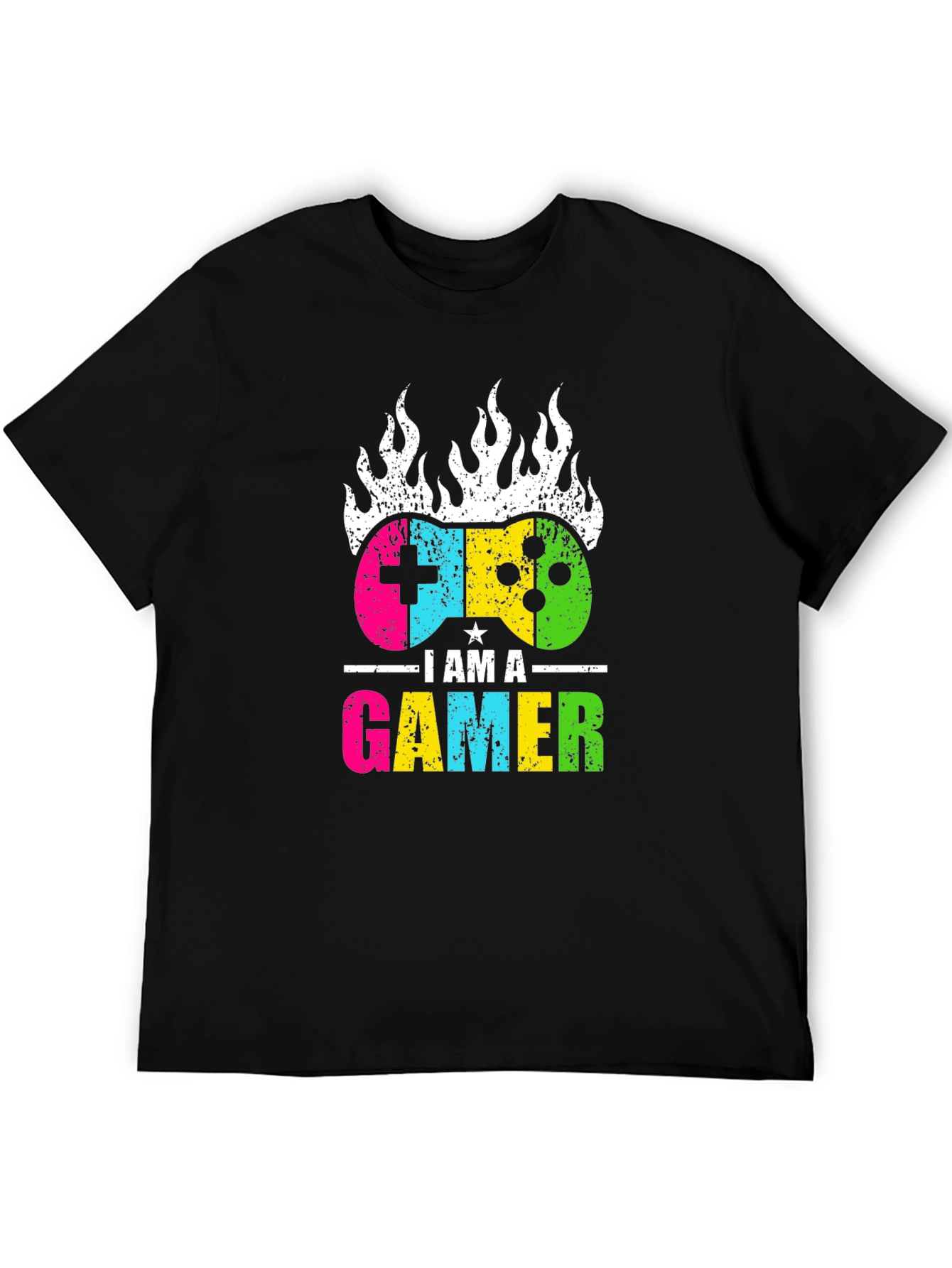 I Am A Gamer Black T-Shirt