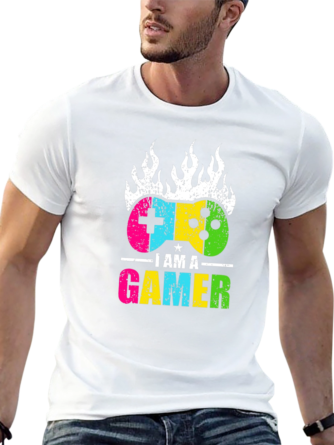 I Am A Gamer Black T-Shirt