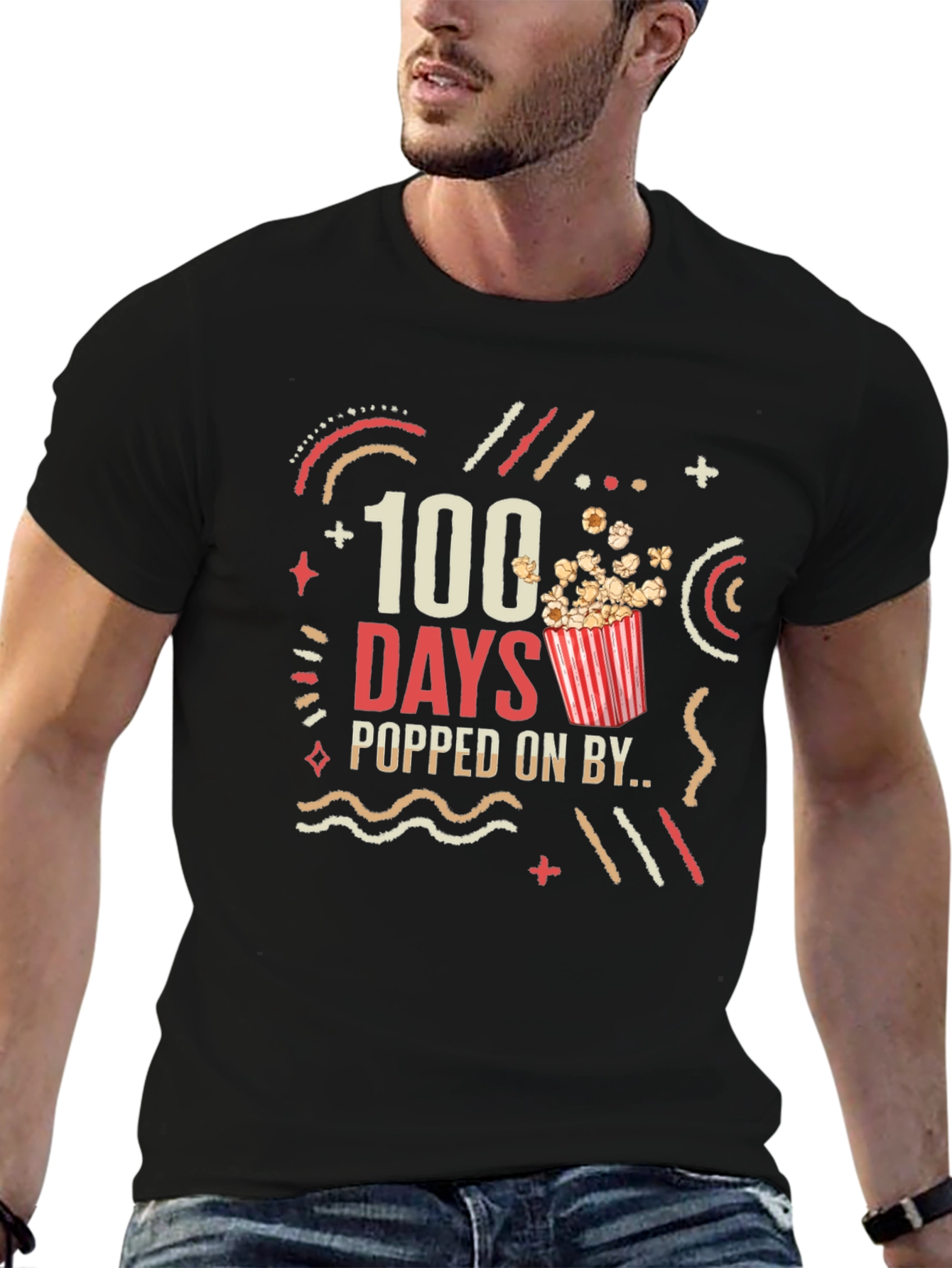 100 Days Popped On By T-Shirt