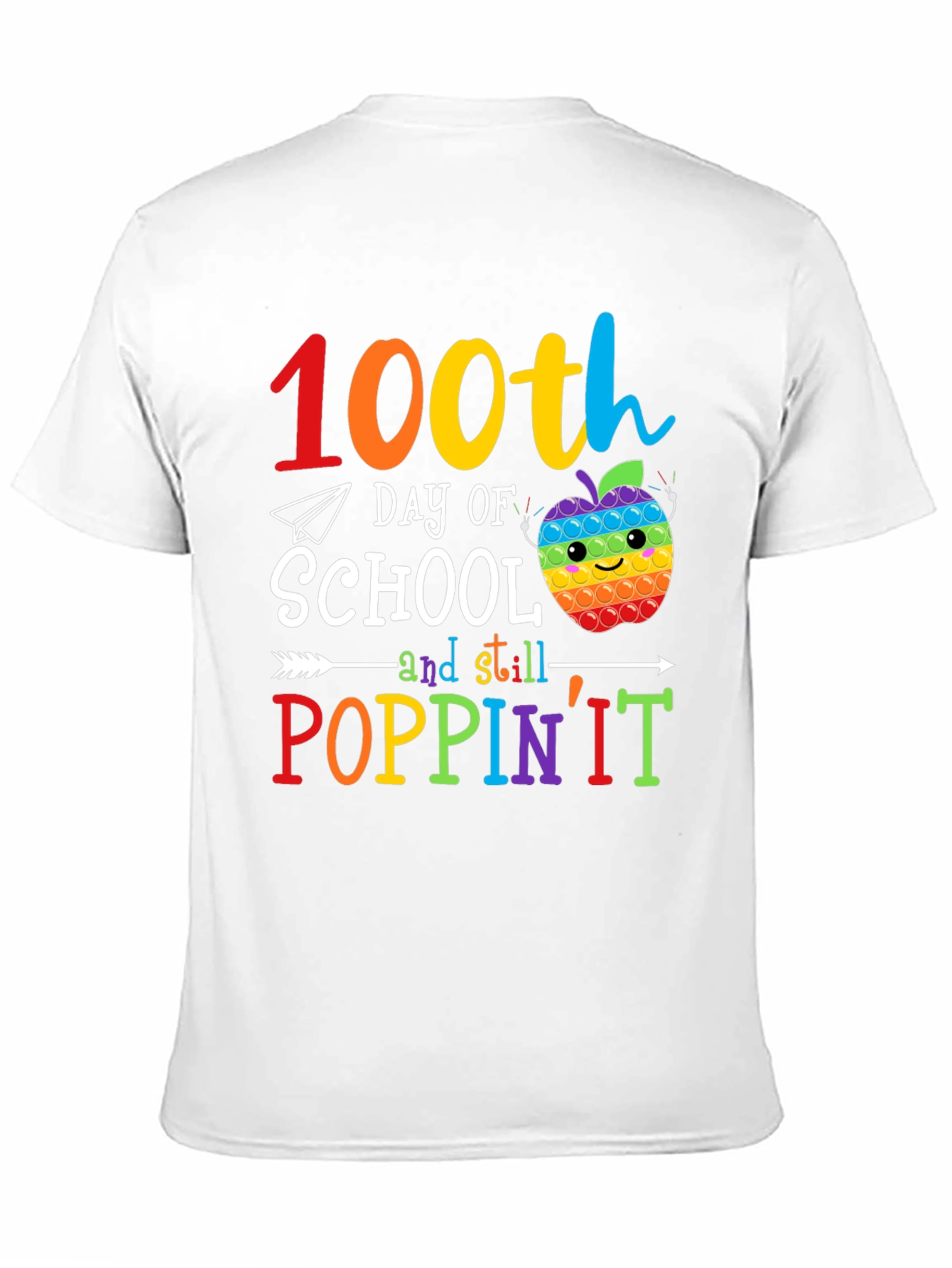100th Day of School Poppin It T-Shirt