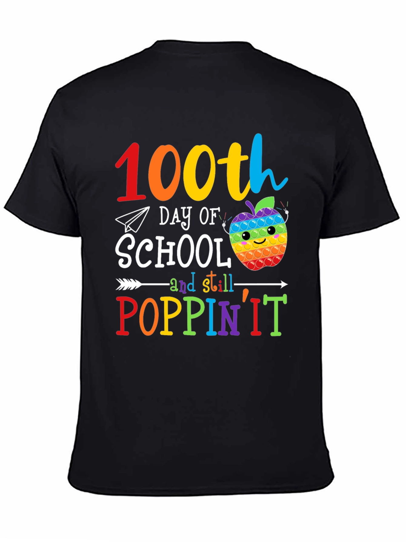 100th Day of School Poppin It T-Shirt