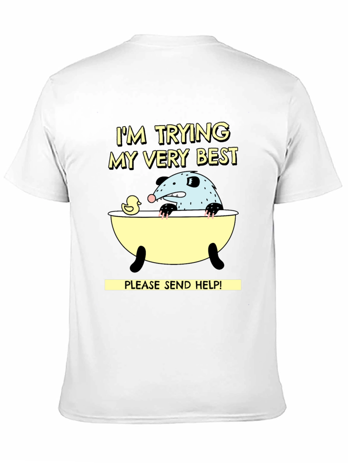 Trying My Best Opossum T-Shirt