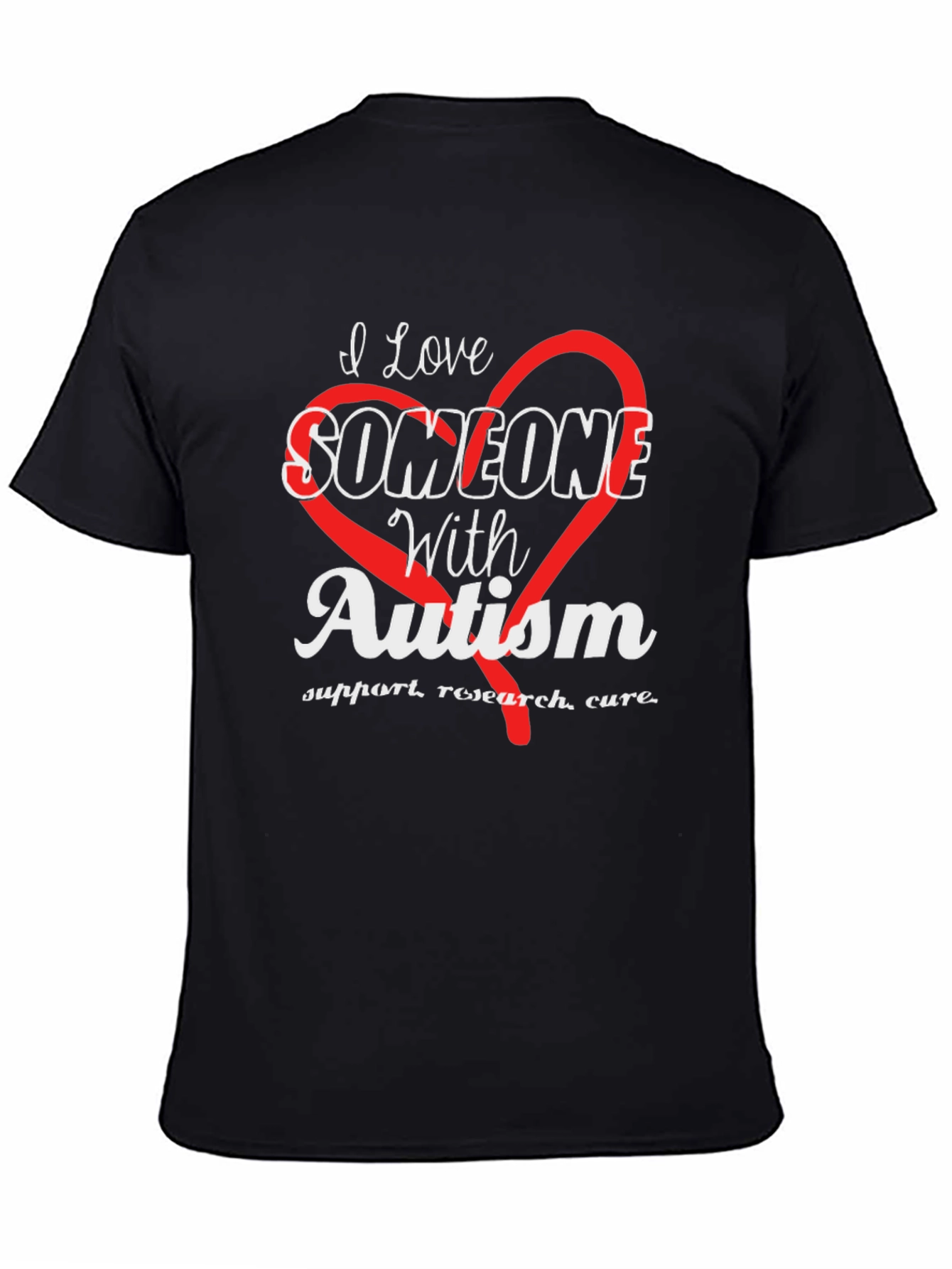 I Love Someone With Autism Awareness T-Shirt