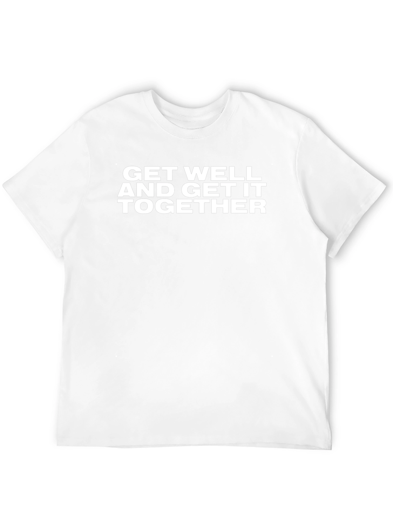 Get Well Together Graphic Tee - Black