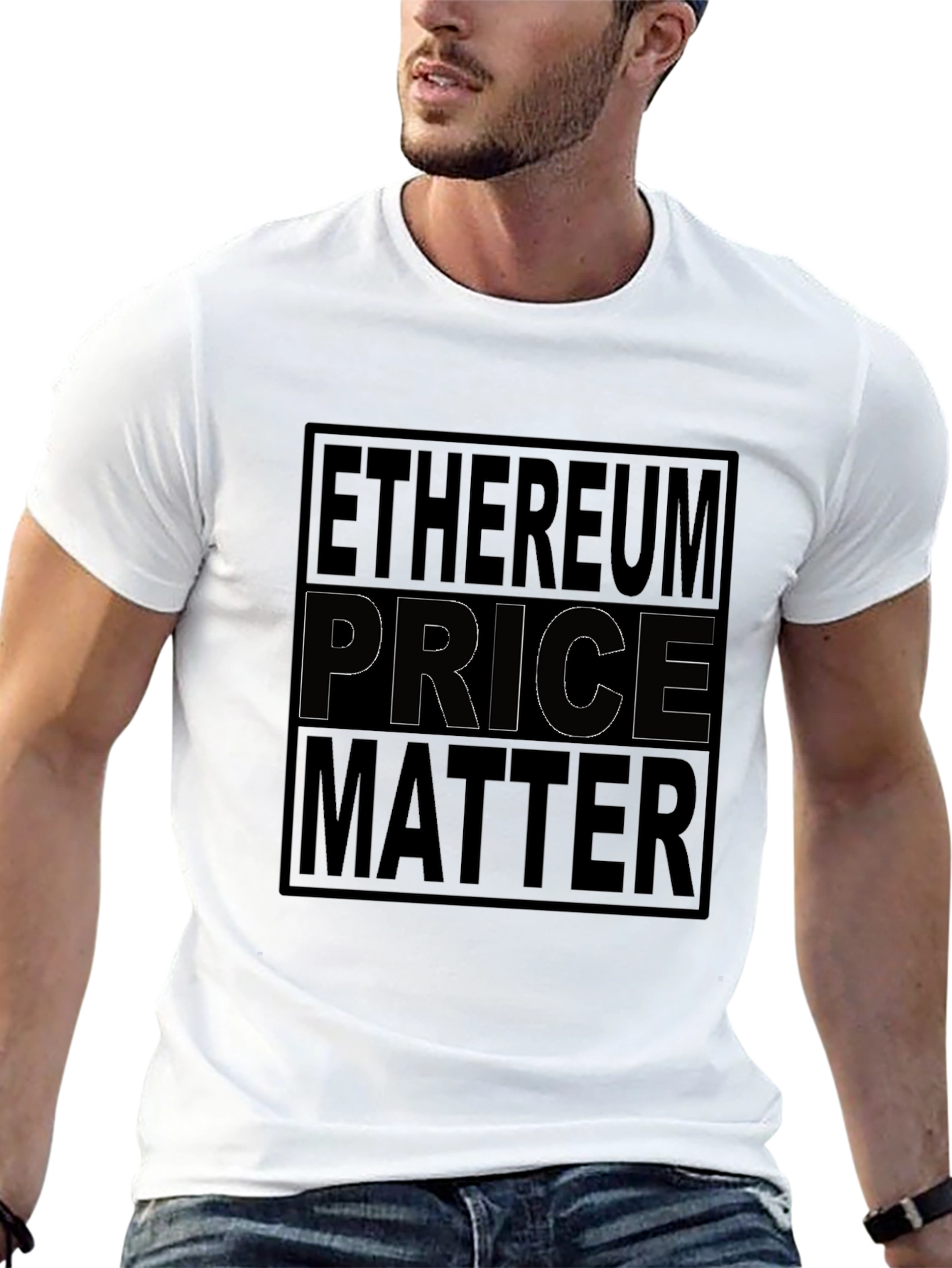 Ethereum Price Matter Black Graphic Tee