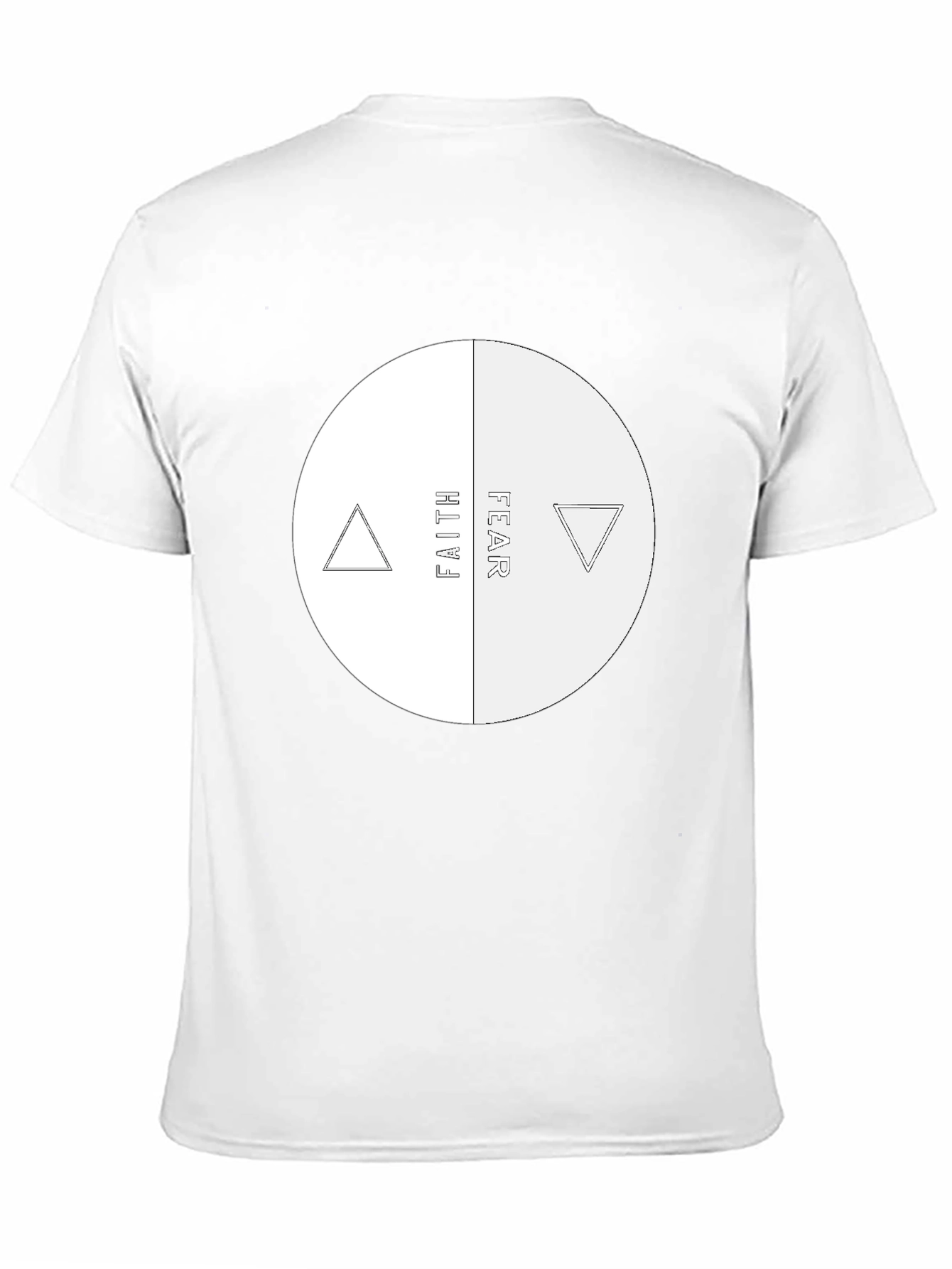 Faith Over Fear Graphic Tee - Black