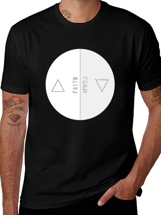 Faith Over Fear Graphic Tee - Black
