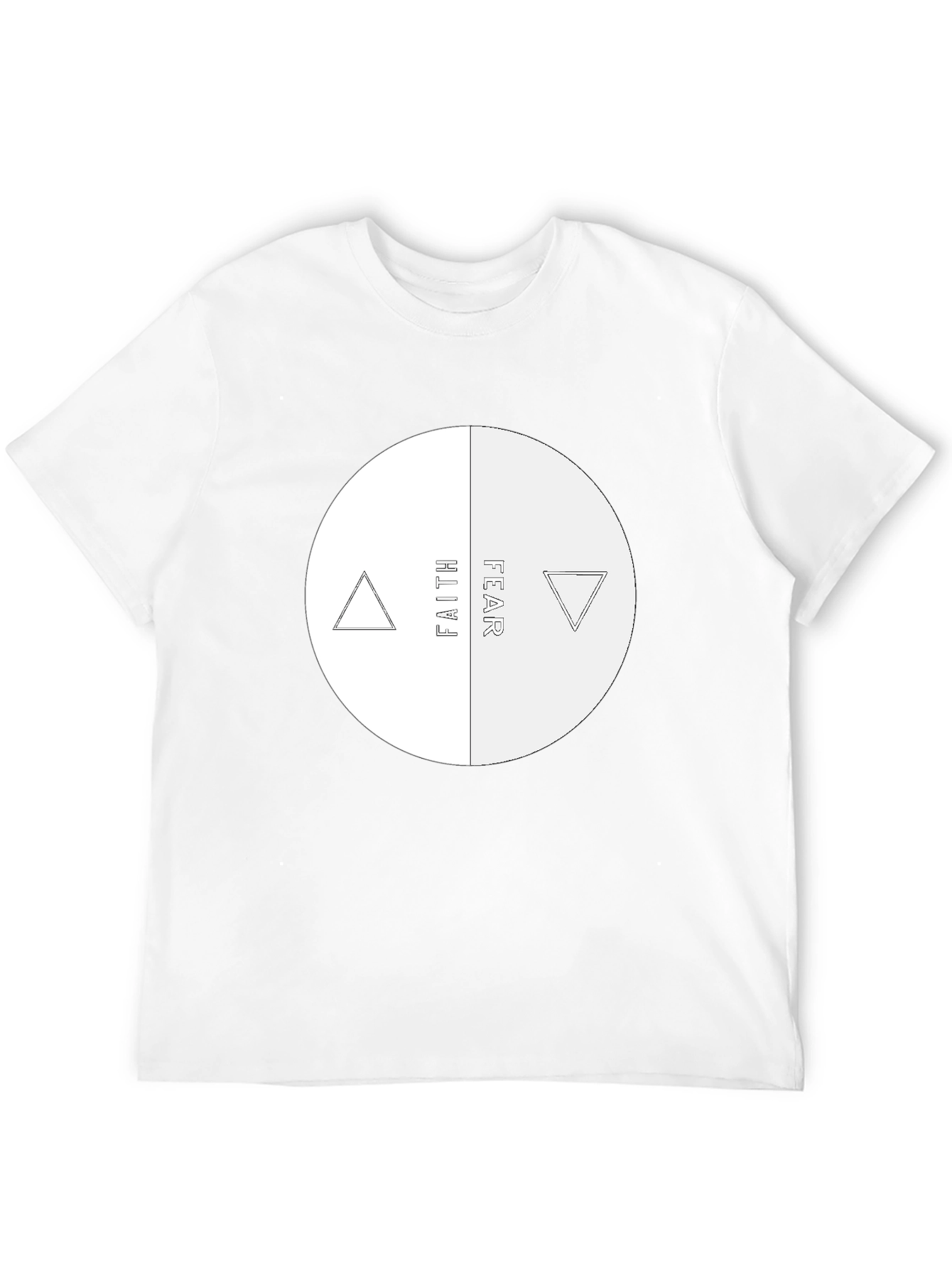Faith Over Fear Graphic Tee - Black
