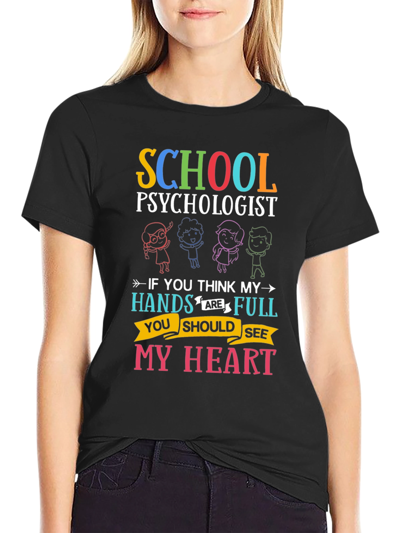 School Psychologist Graphic T-Shirt