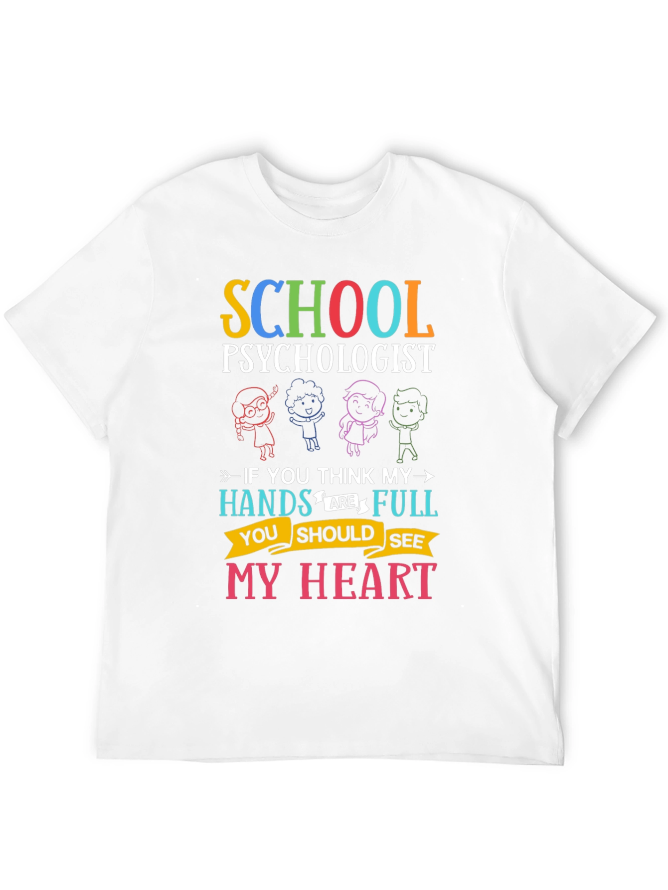 School Psychologist Graphic T-Shirt