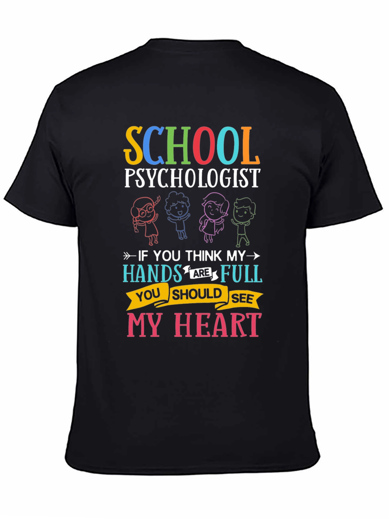 School Psychologist Graphic T-Shirt