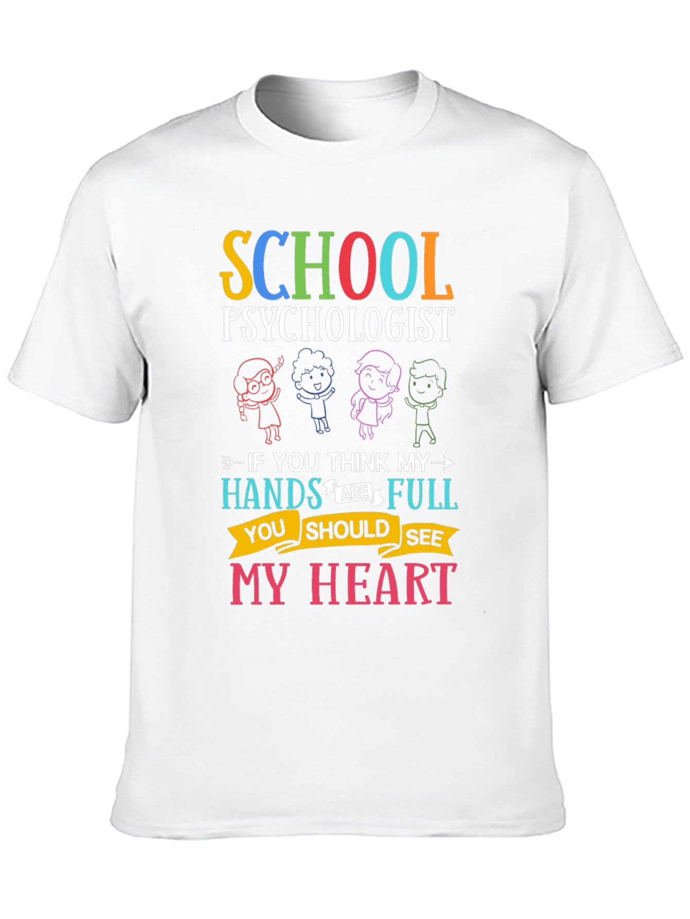 School Psychologist Graphic T-Shirt