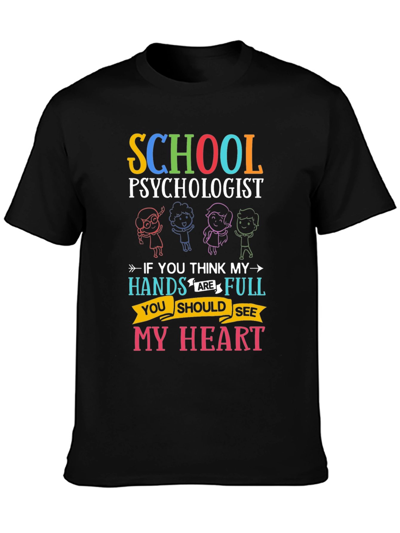 School Psychologist Graphic T-Shirt