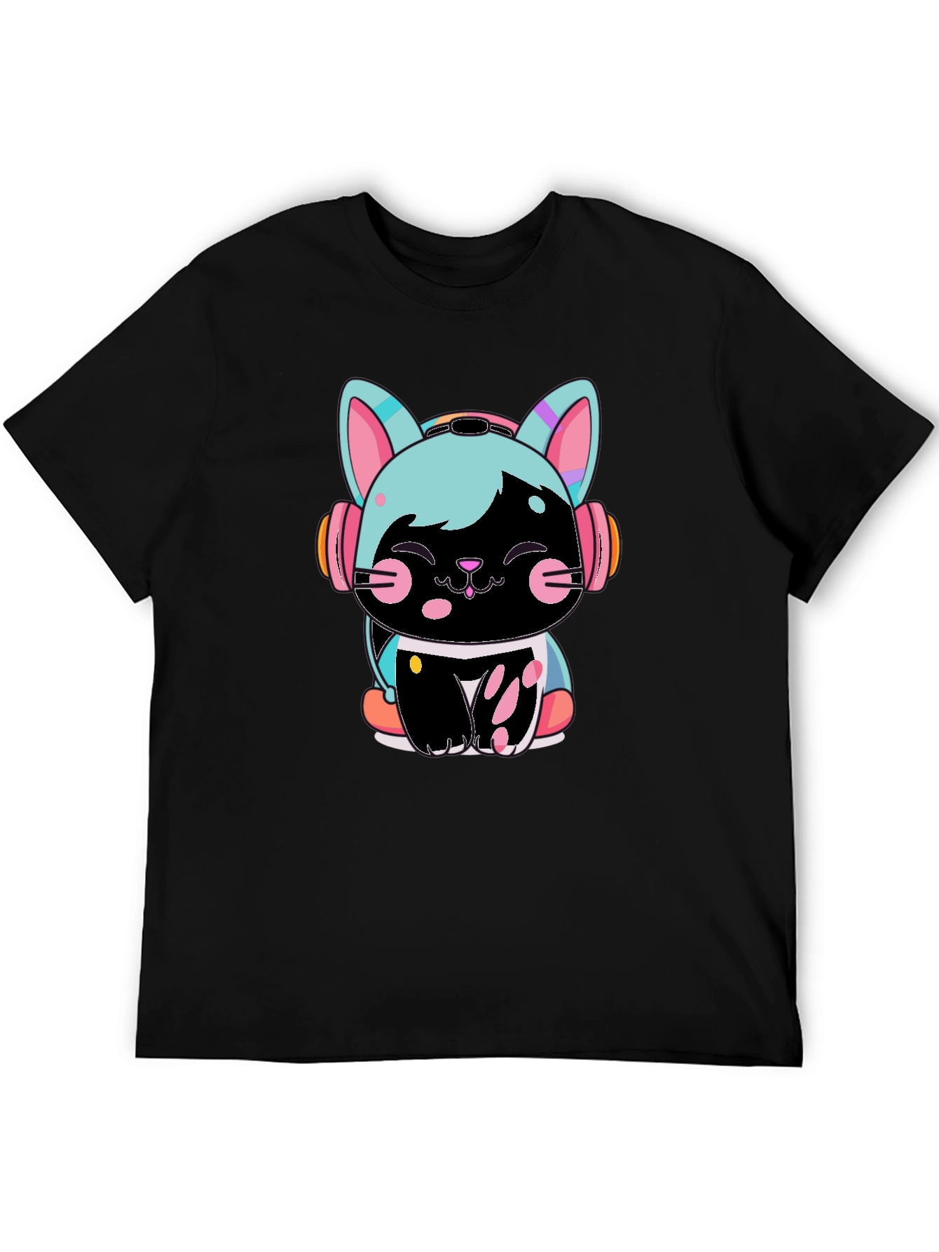Cute Cyberpunk Cat T-Shirt