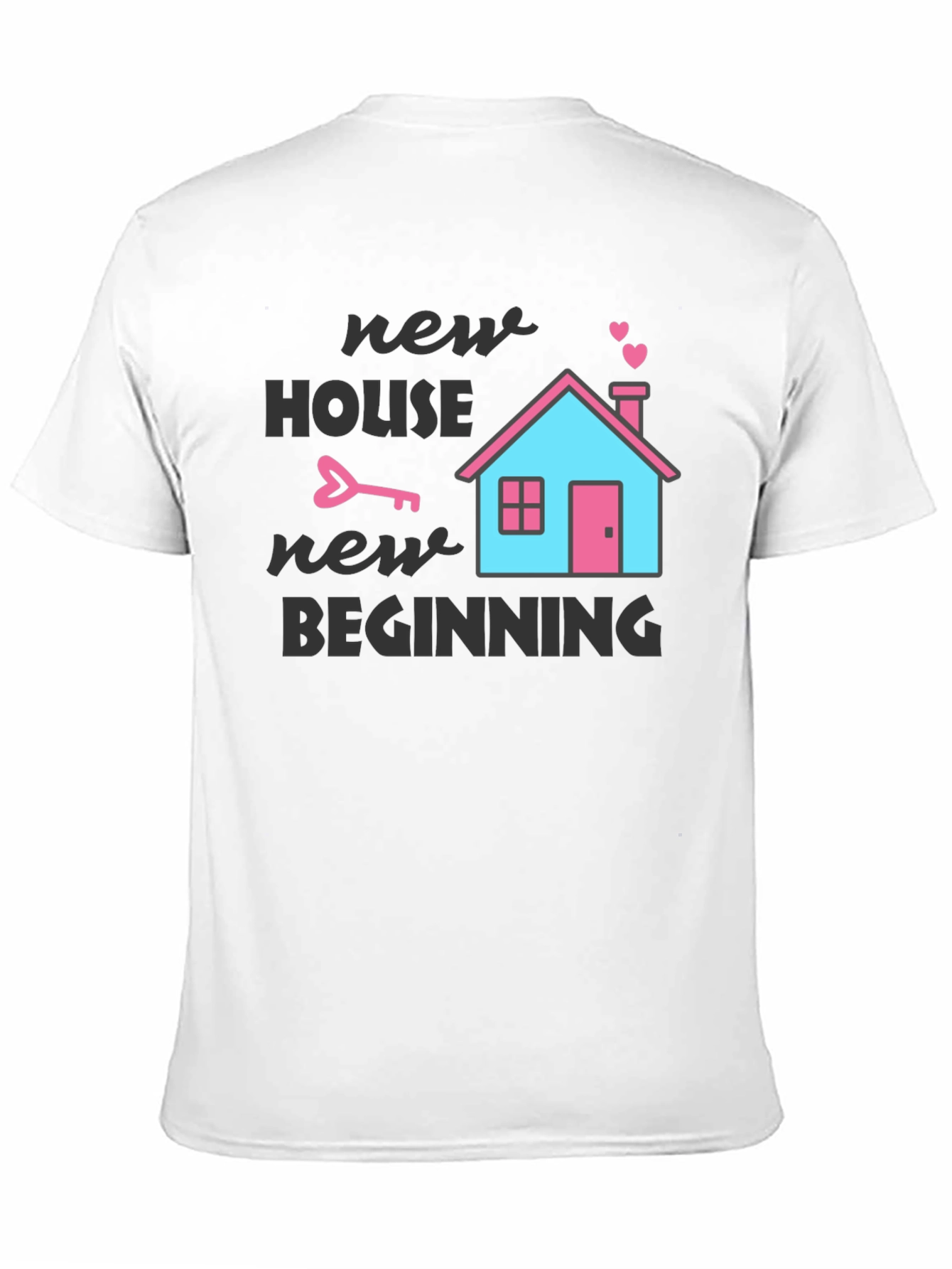 New House New Beginning Graphic Tee