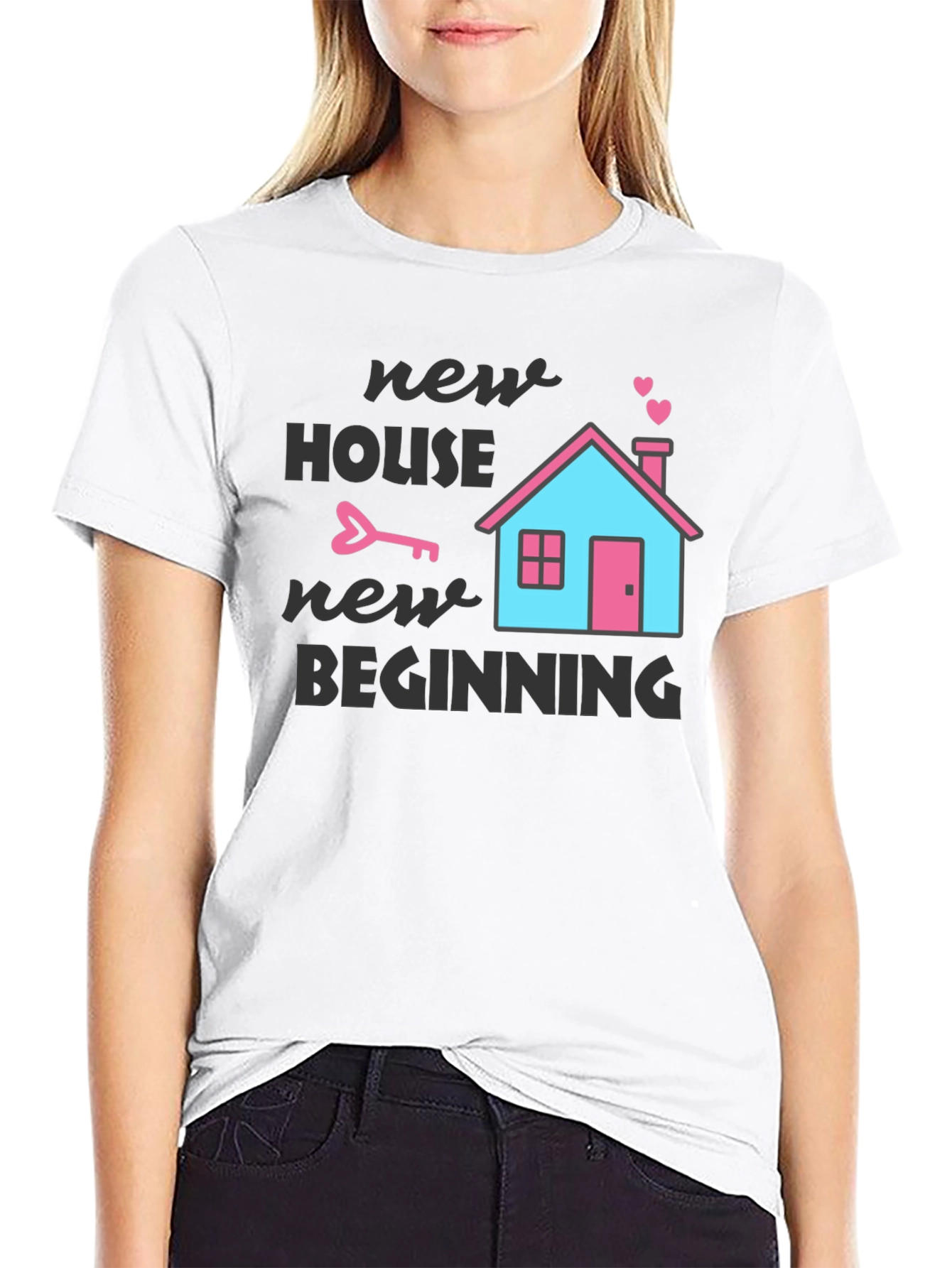New House New Beginning Graphic Tee