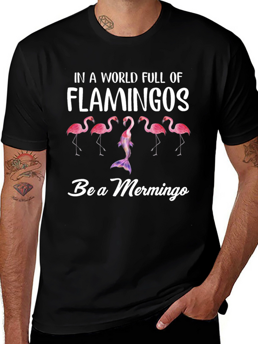 Be a Mermingo T-Shirt - Novelty Graphic Tee
