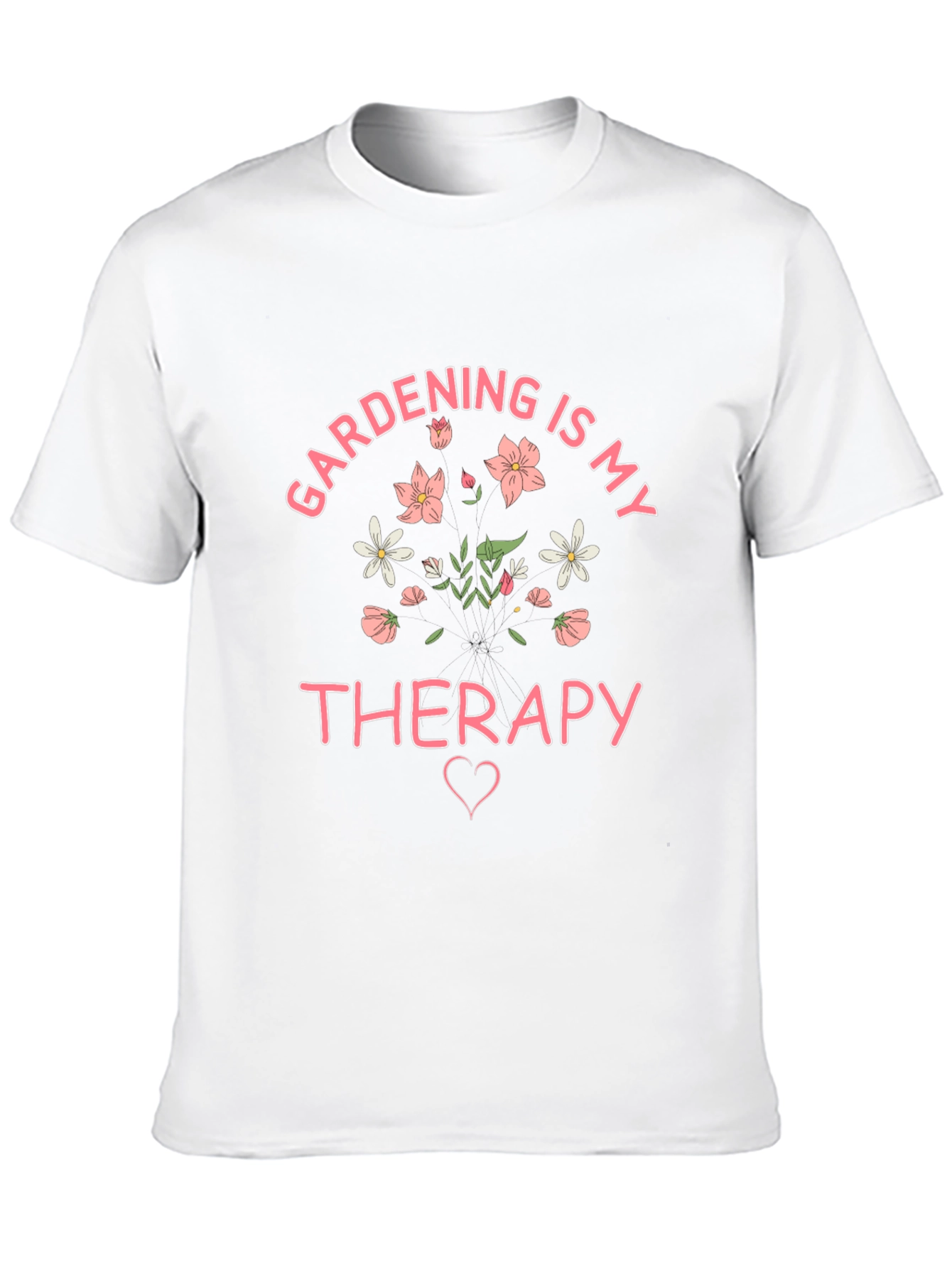 Gardening is My Therapy Graphic T-Shirt