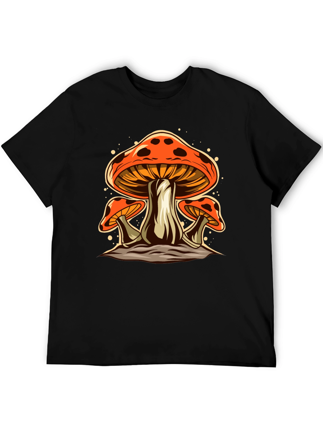 Mushroom Graphic Tee - Funky Fungi T-Shirt