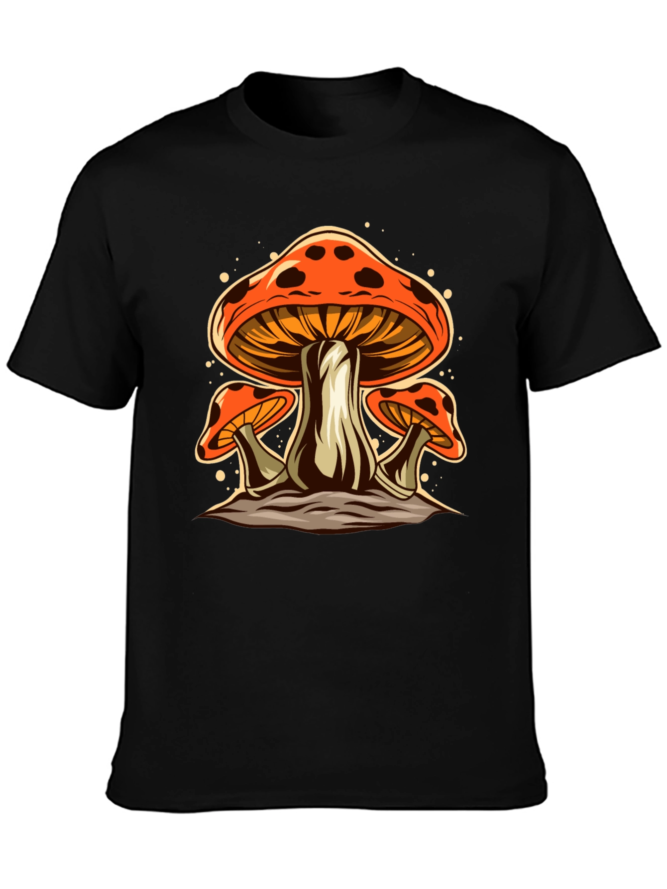 Mushroom Graphic Tee - Funky Fungi T-Shirt
