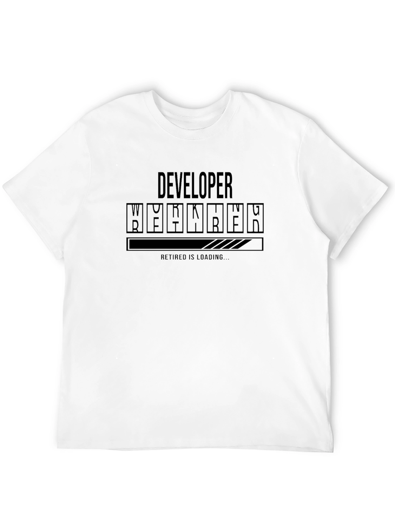 Developer Loading Retirement T-Shirt