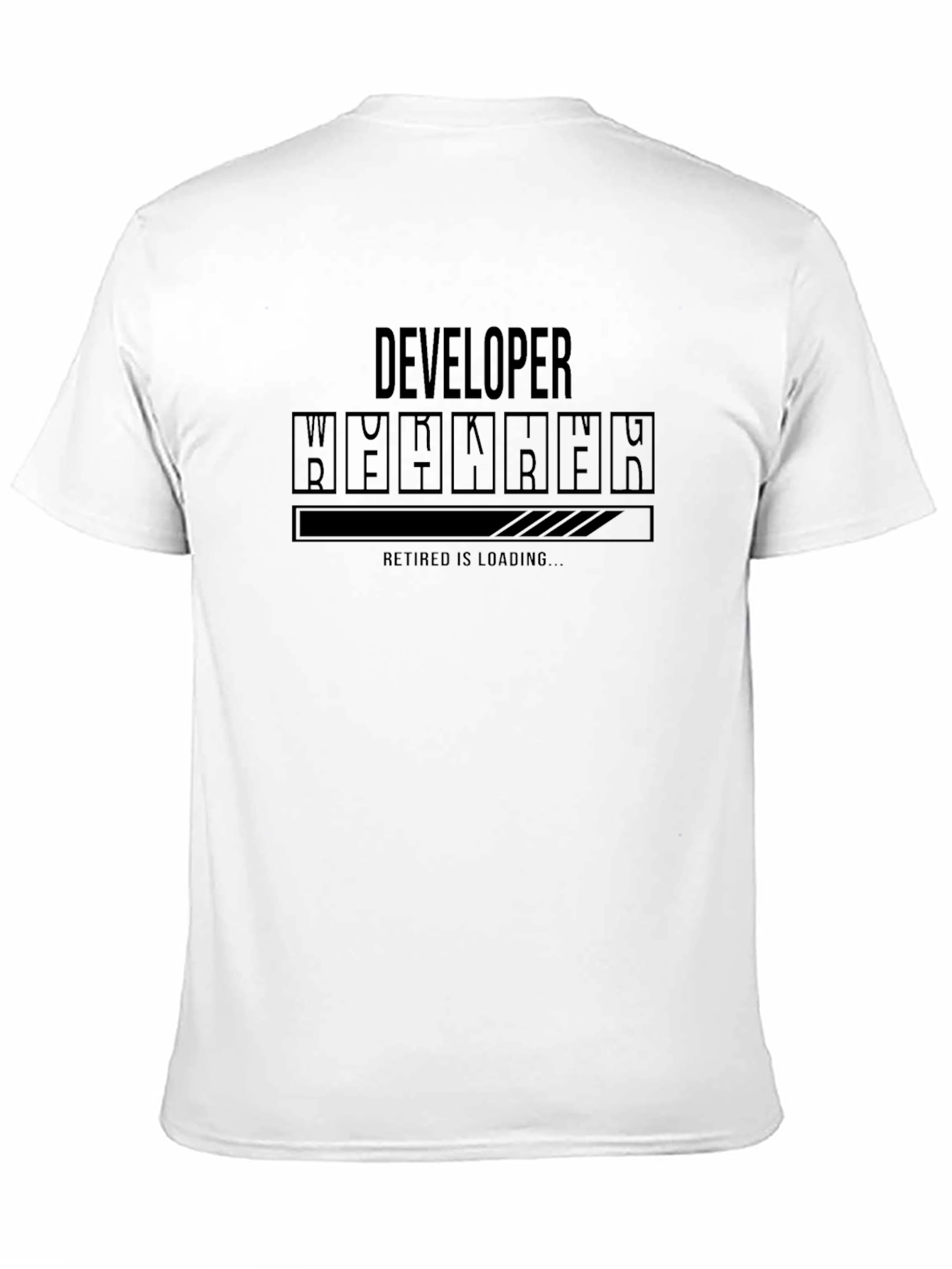 Developer Loading Retirement T-Shirt