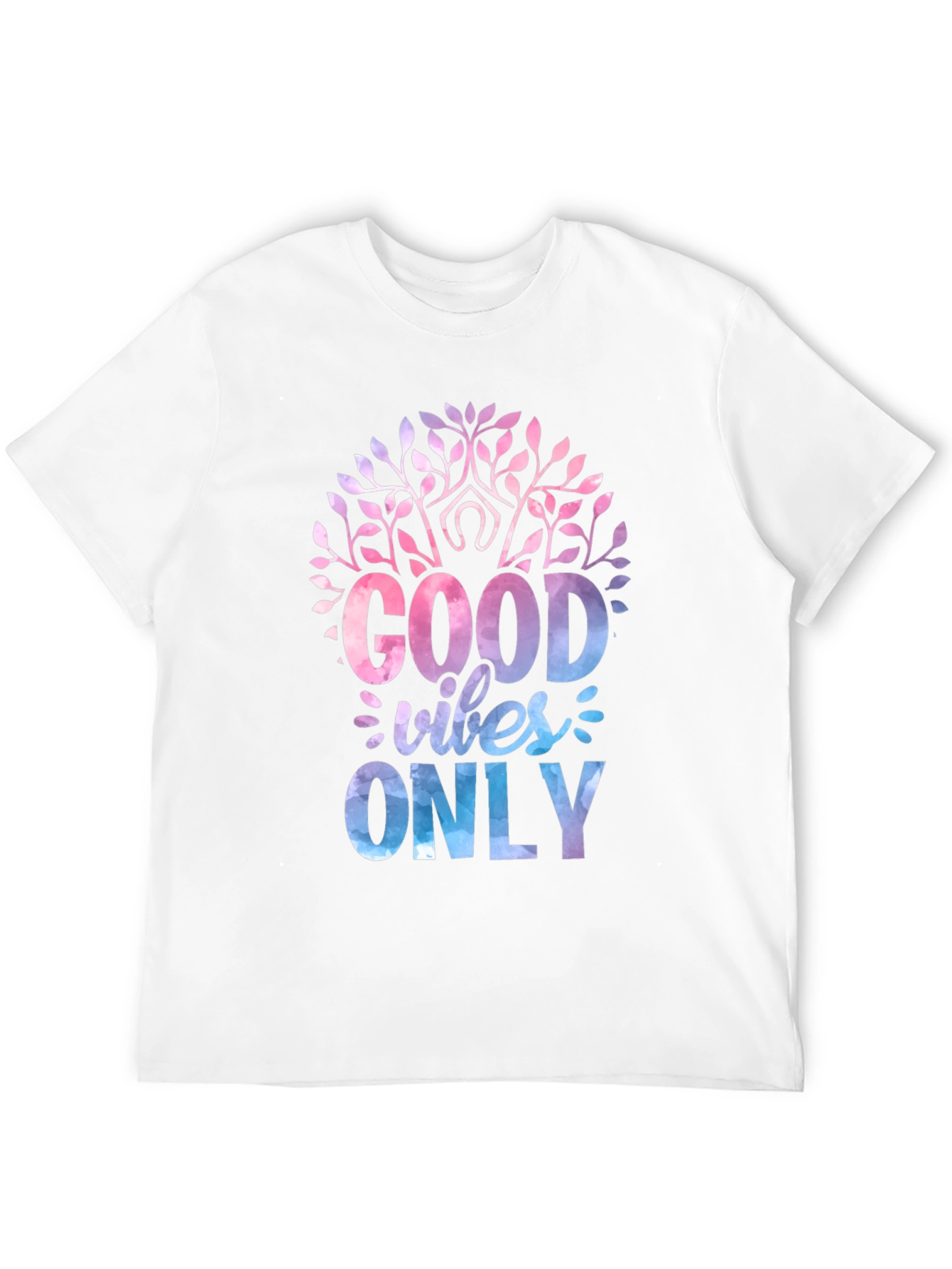 Good Vibes Only Black Graphic Tee