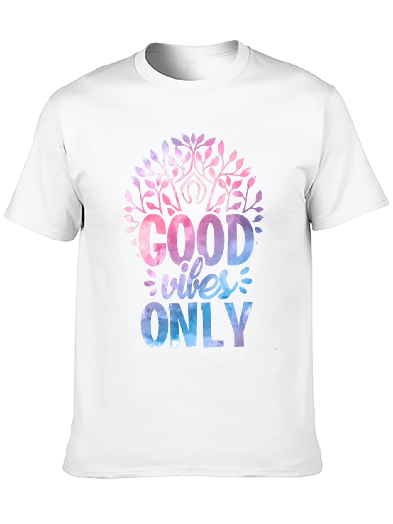 Good Vibes Only Black Graphic Tee