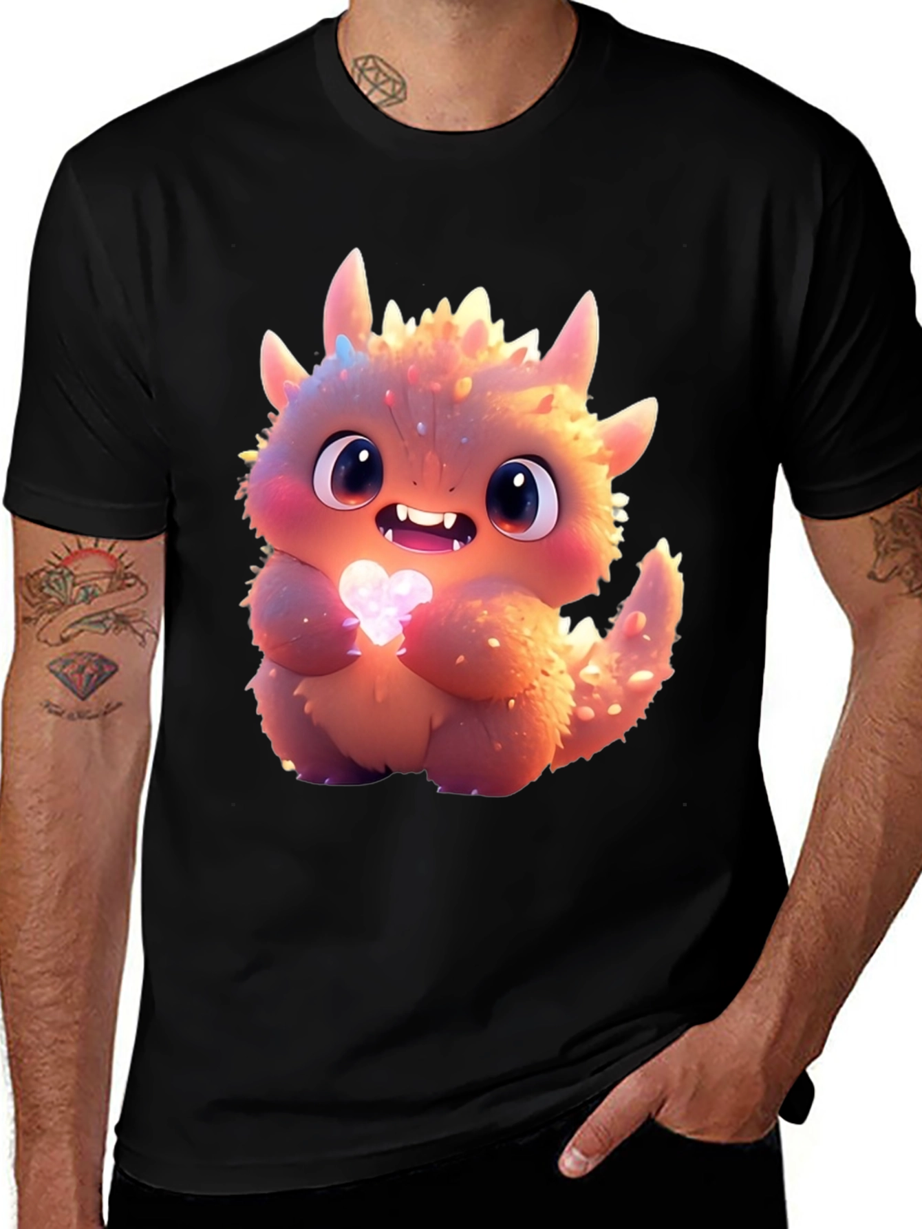 Monster Heart Graphic T-Shirt