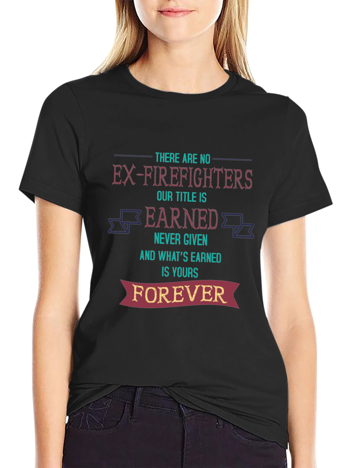 Firefighter Pride Tee - Earned Forever