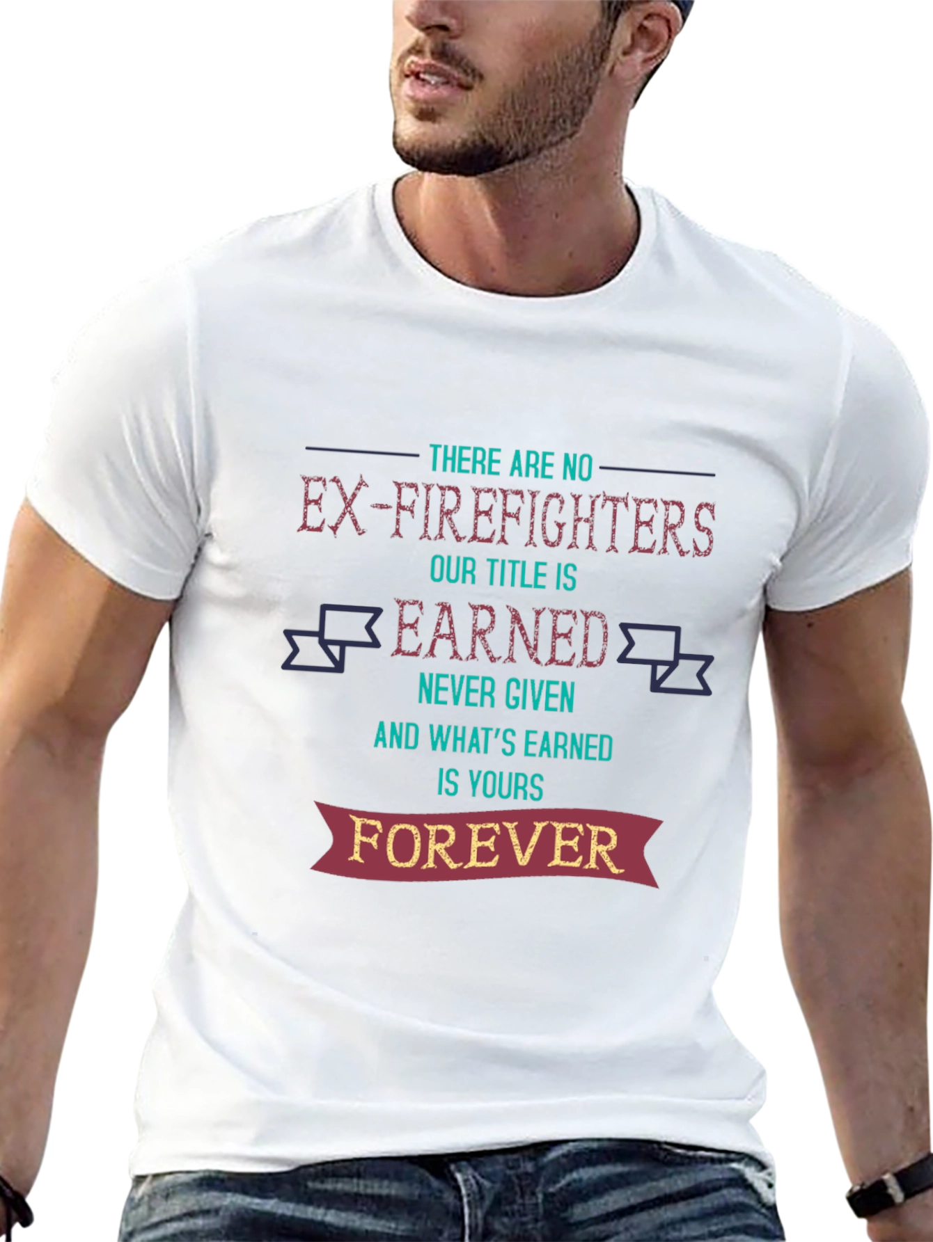 Firefighter Pride Tee - Earned Forever