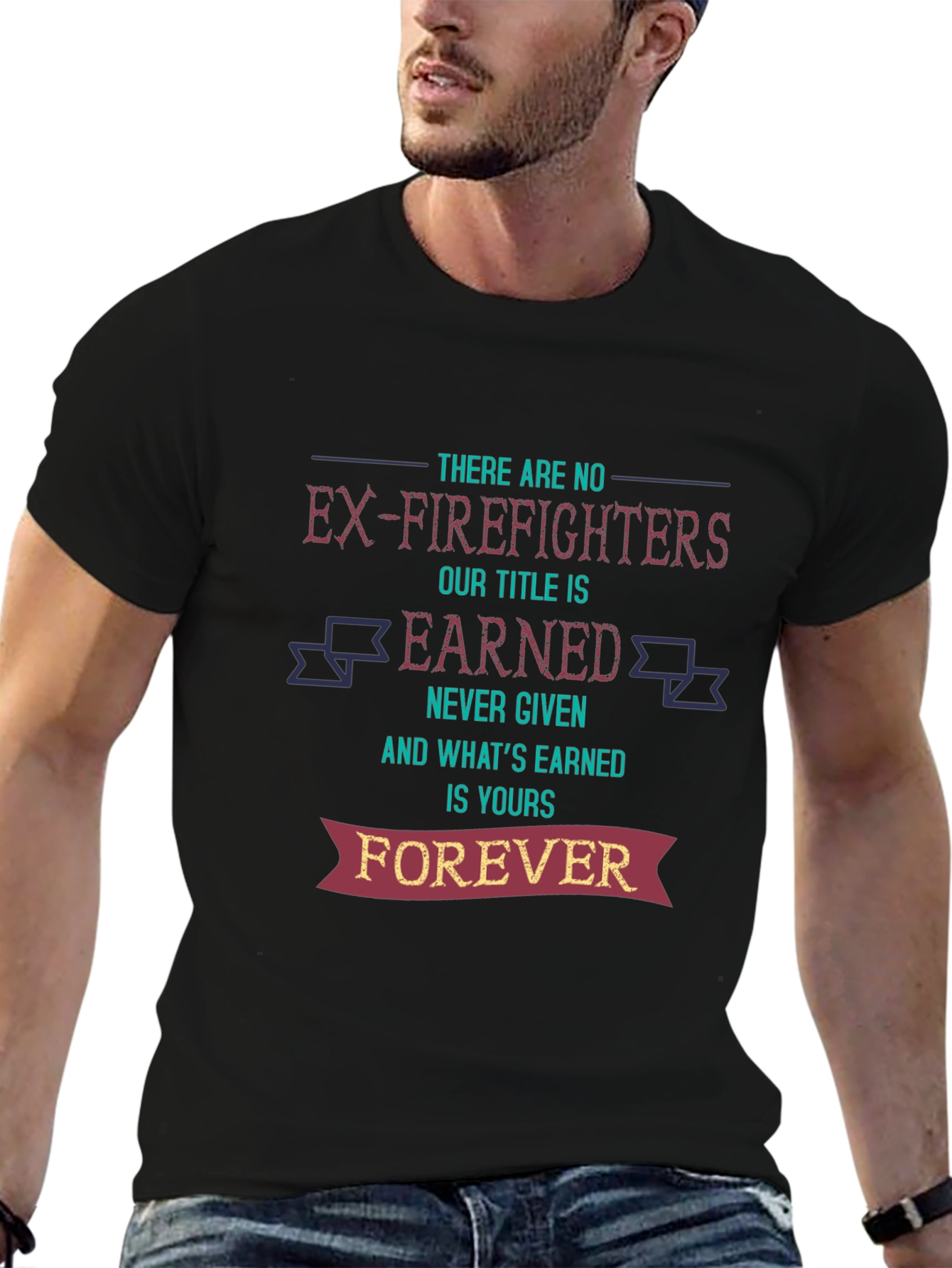 Firefighter Pride Tee - Earned Forever