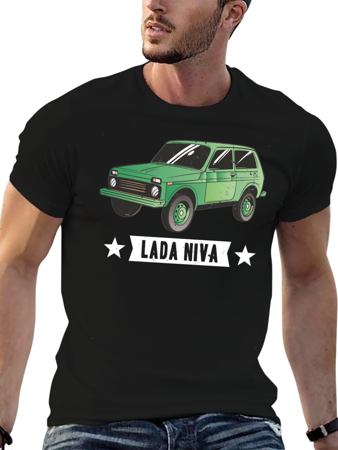 Lada Niva T-Shirt - Classic Off-Road Car Tee