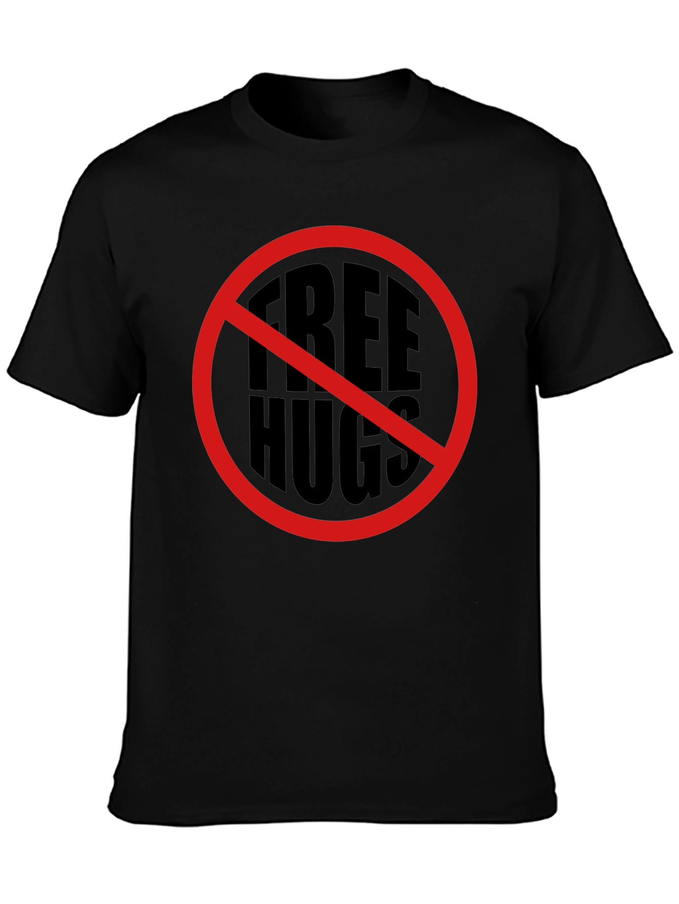 No Free Hugs Novelty T-Shirt